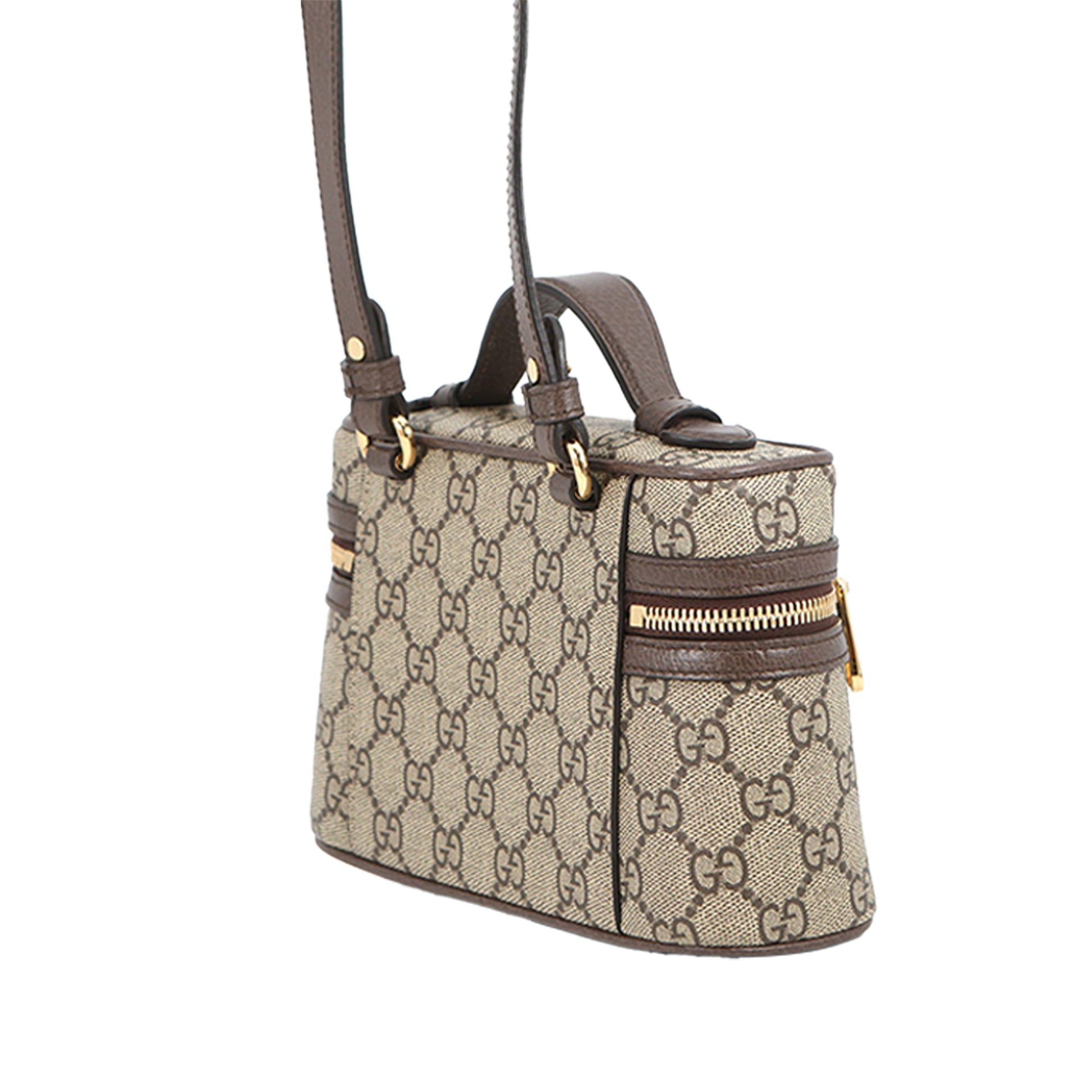 Gucci Small GG Supreme Web Ophidia Vanity Bag