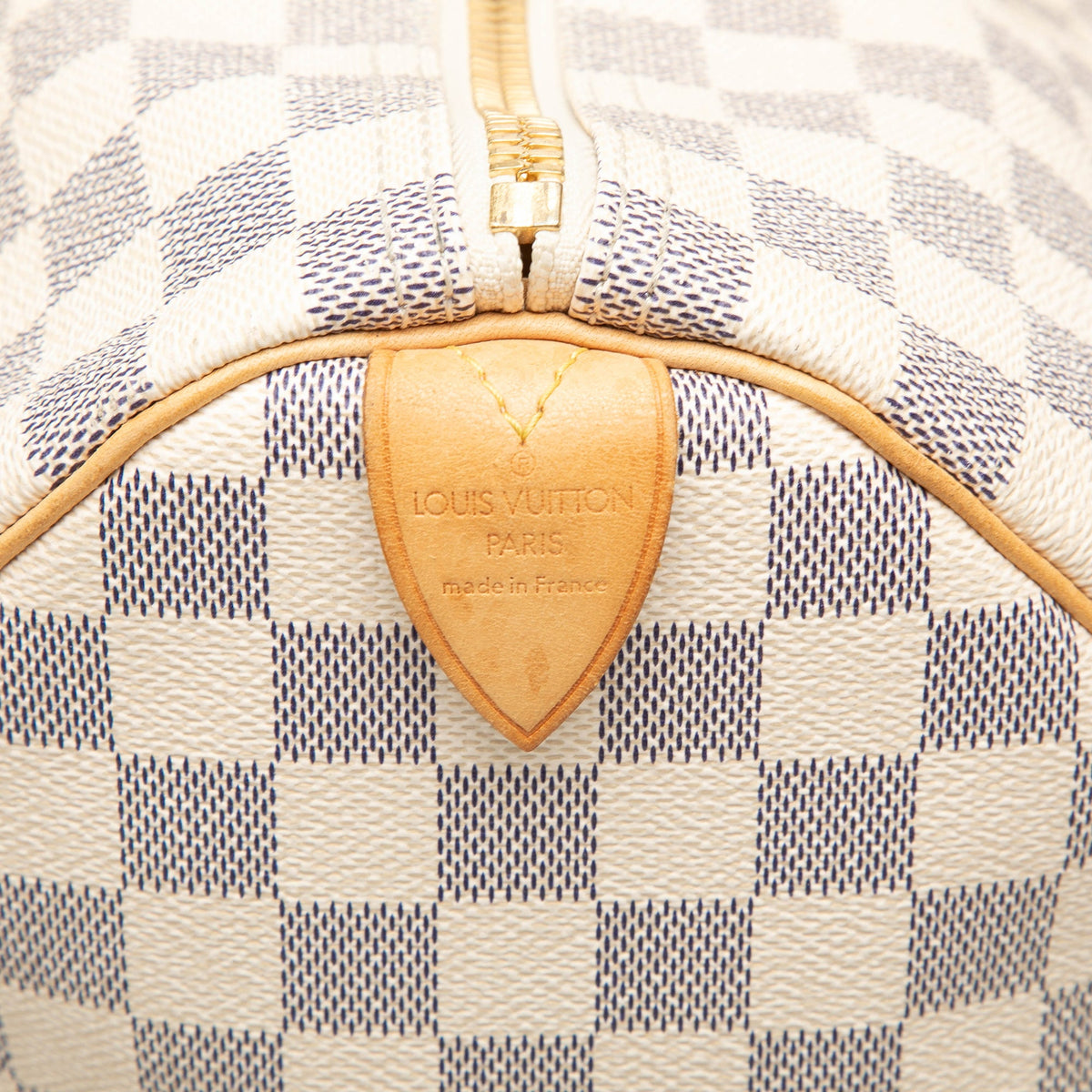 Louis Vuitton Damier Azur Keepall 50 — White