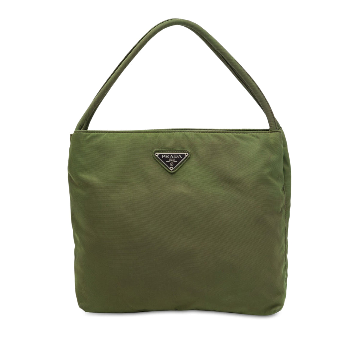 Prada Tessuto Tote — Green