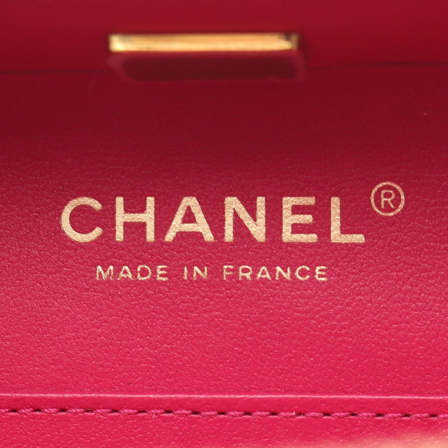 CC Quilted Patent Vanity Case