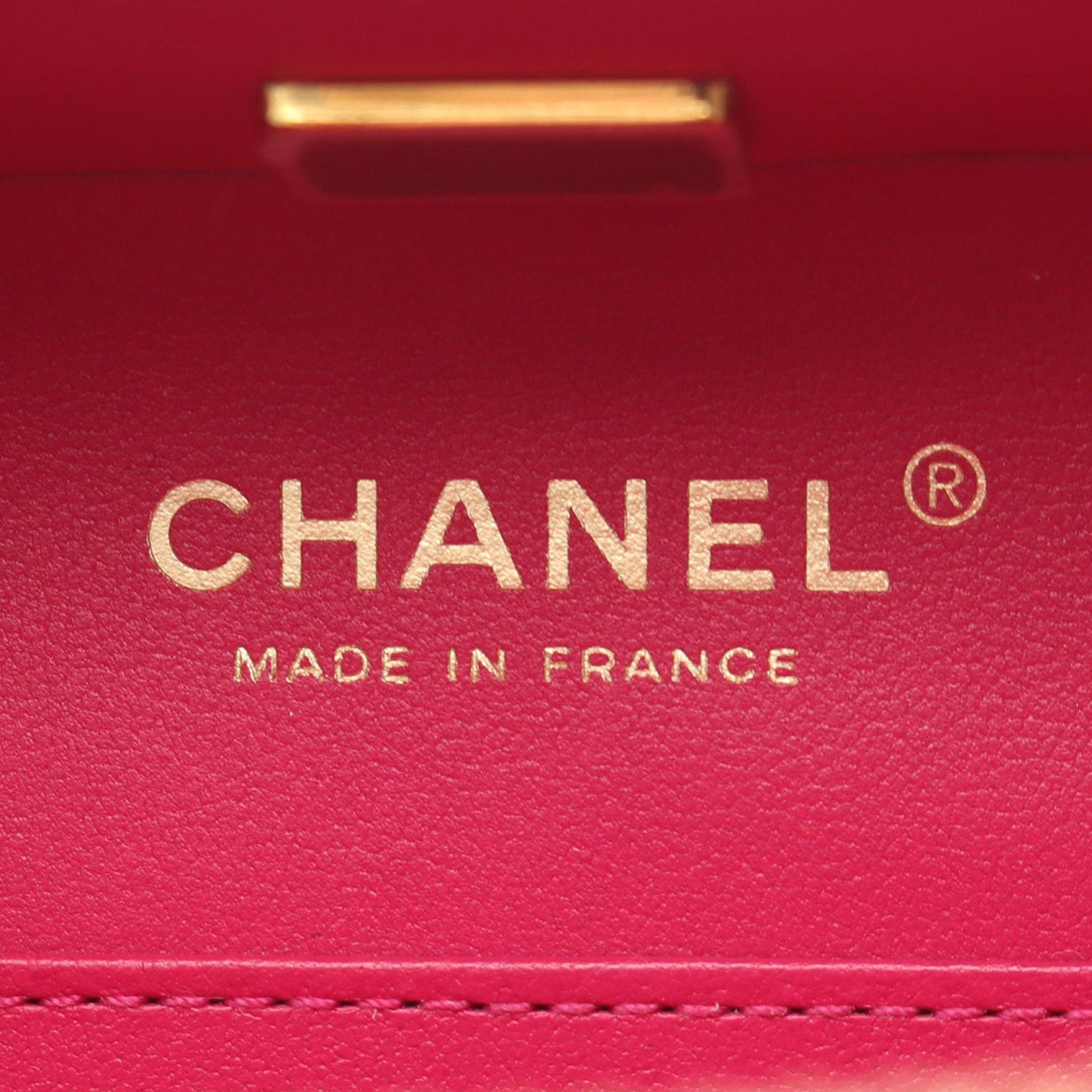 CC Quilted Patent Vanity Case