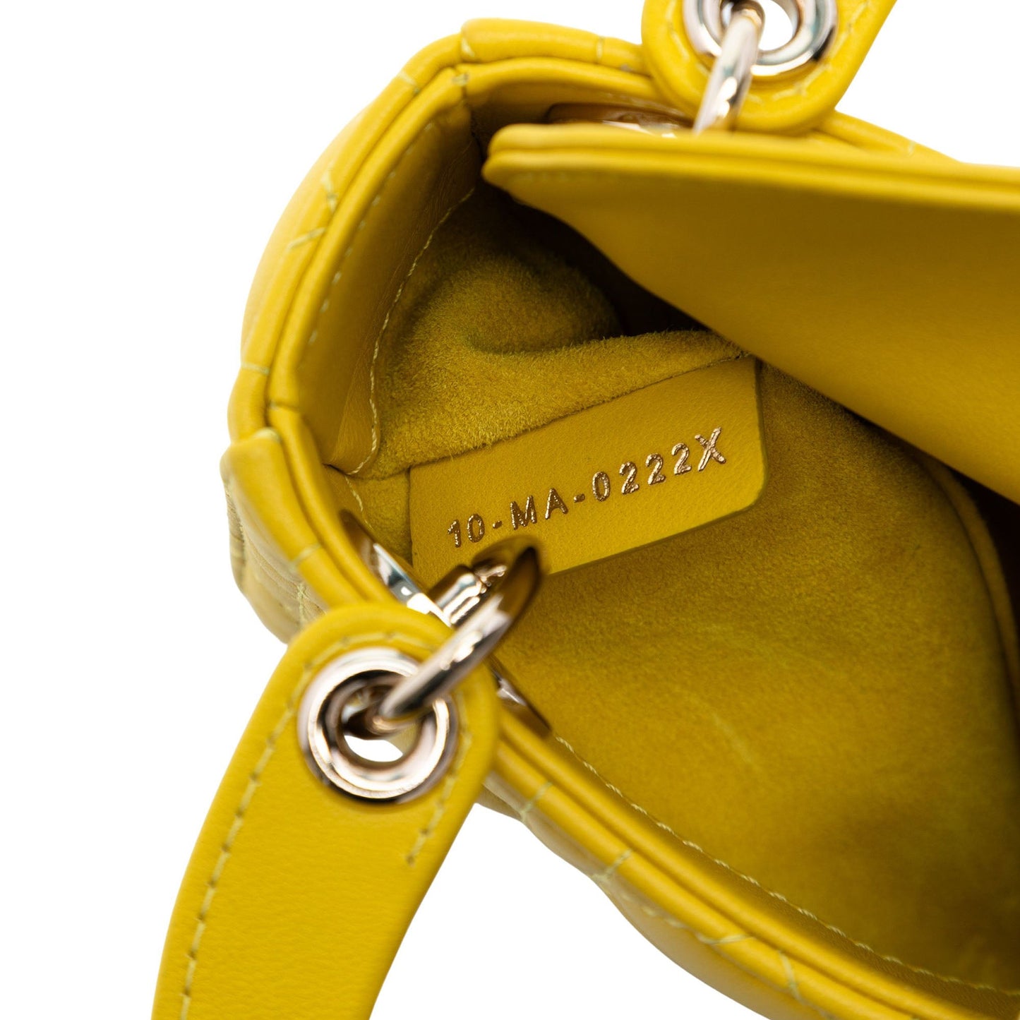 Dior Micro Lambskin Cannage Lady Dior