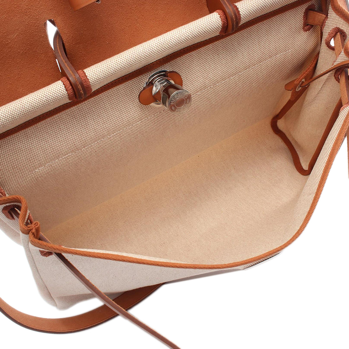Hermès Toile Herbag Zip 39