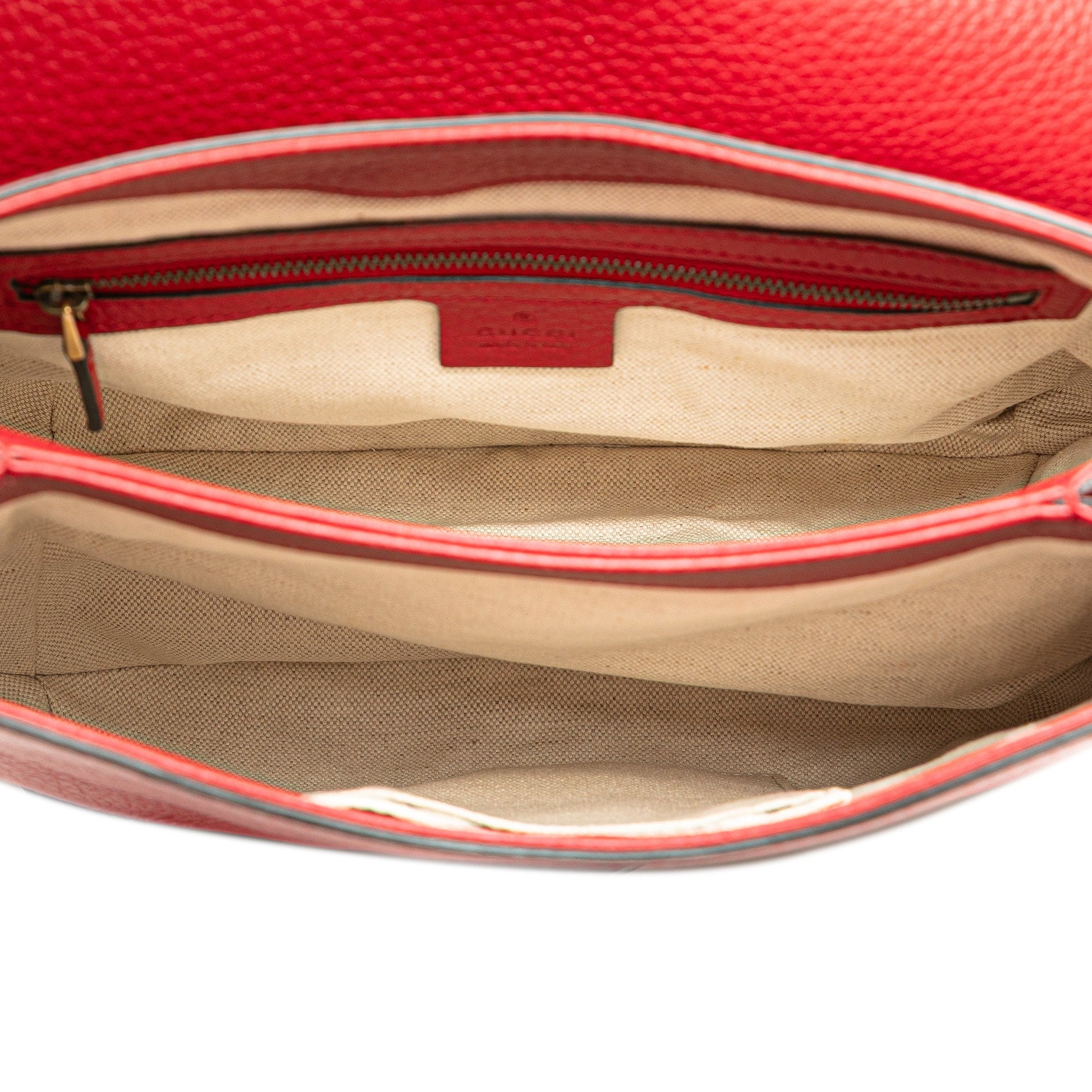 Gucci GG Marmont Leather Animalier Crossbody