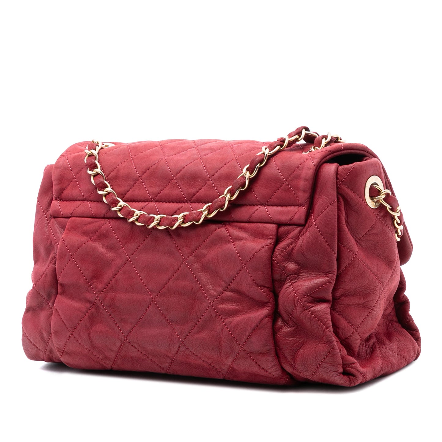 Chanel Large Aged Calfskin Chic Quilt Flap