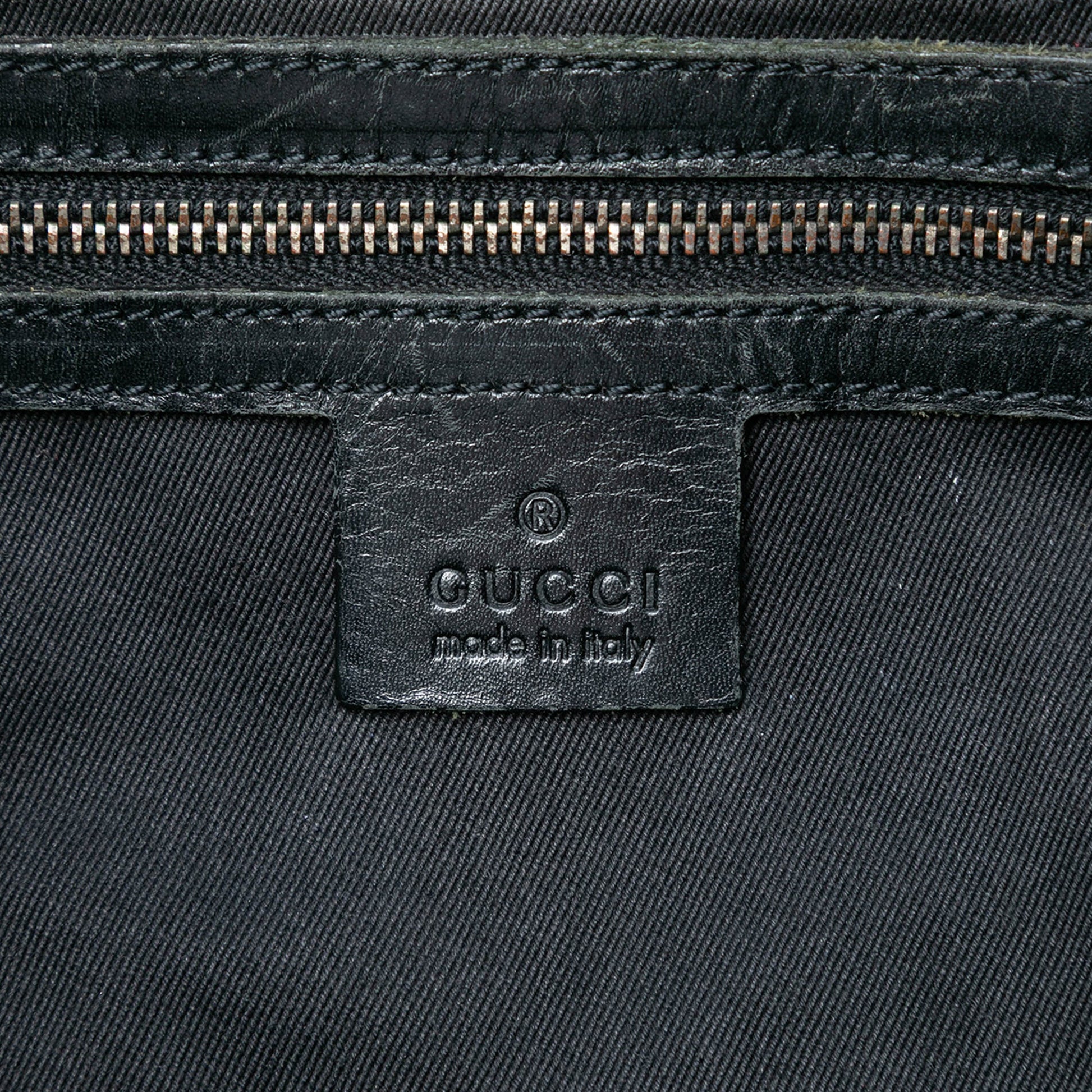 GG Canvas Piston Shoulder Bag