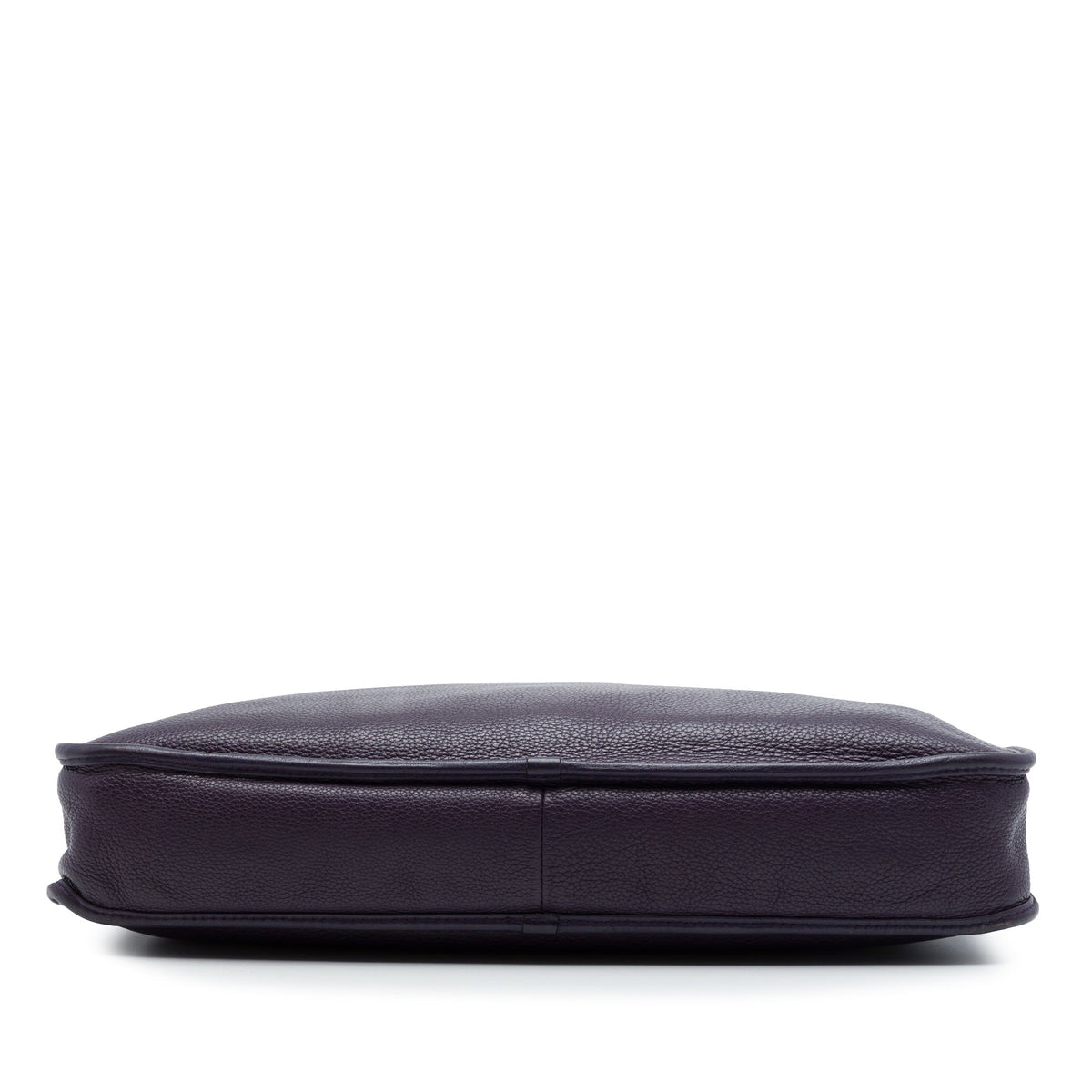LOEWE Leather Anagram Toledo Briefcase — Purple