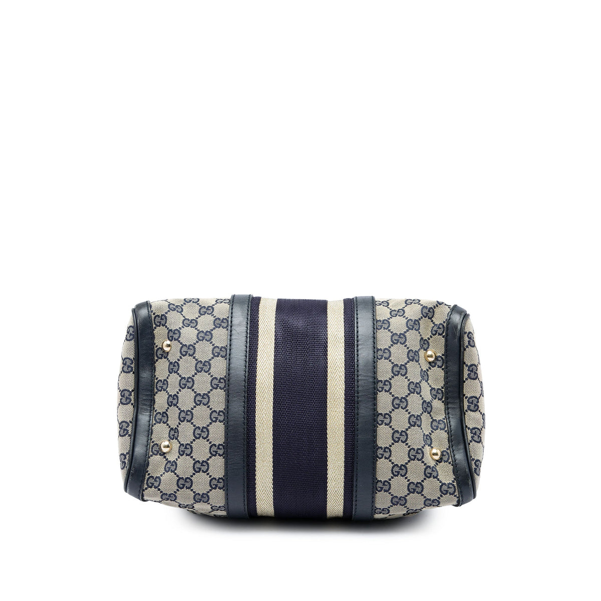 Gucci Medium GG Canvas Web Joy Boston Bag