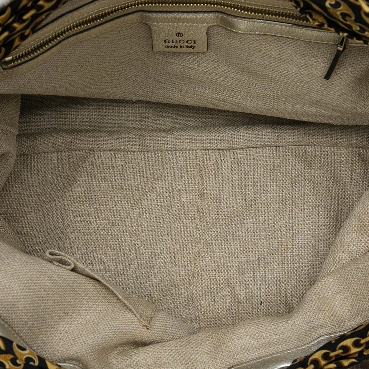 Gucci Large Straw Positano Scarf Tote