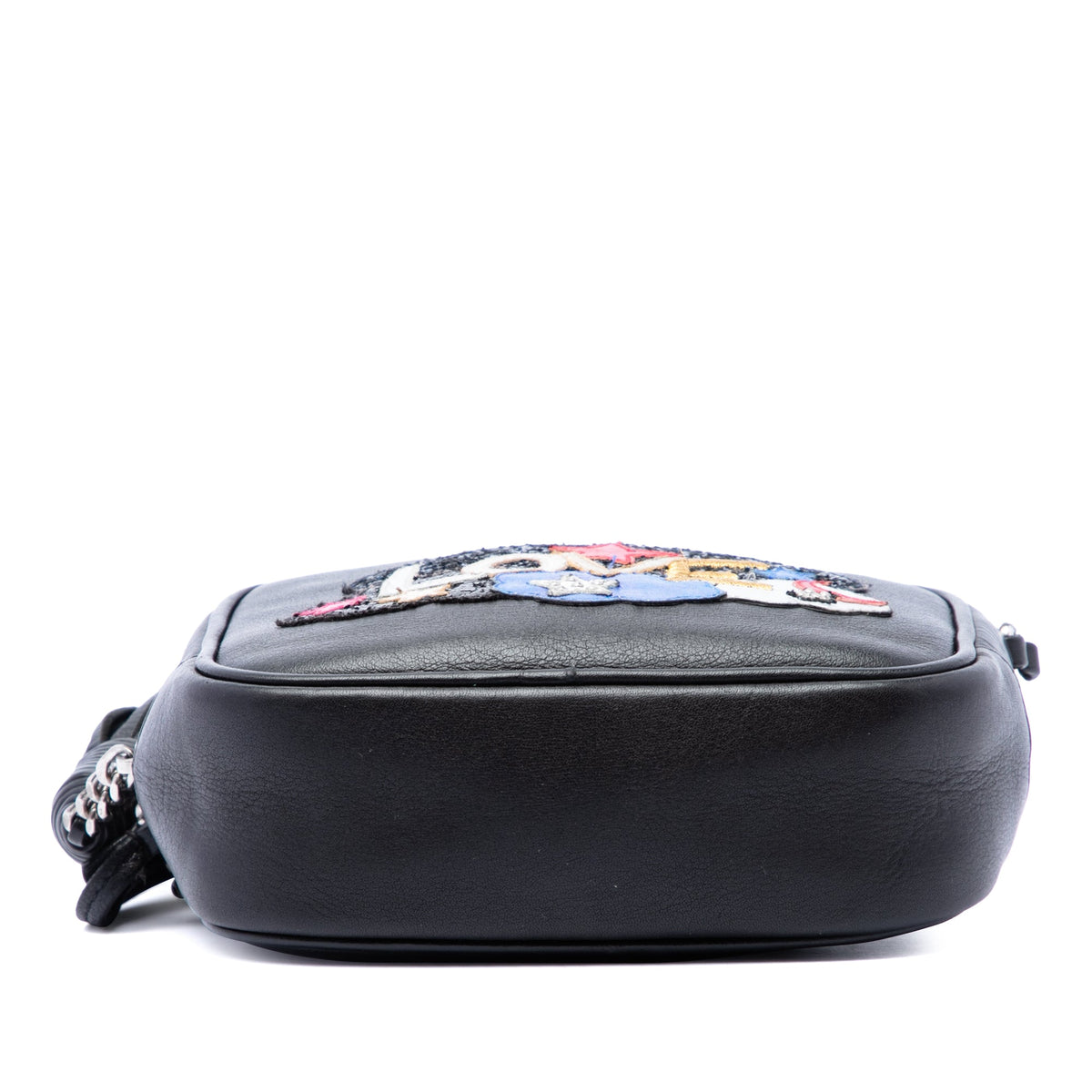 Saint Laurent Mini Embroidered Nappa Love Blogger Camera Bag
