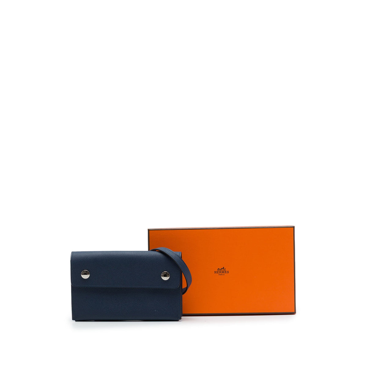 Hermès Epsom Hermesnap Wallet On Strap