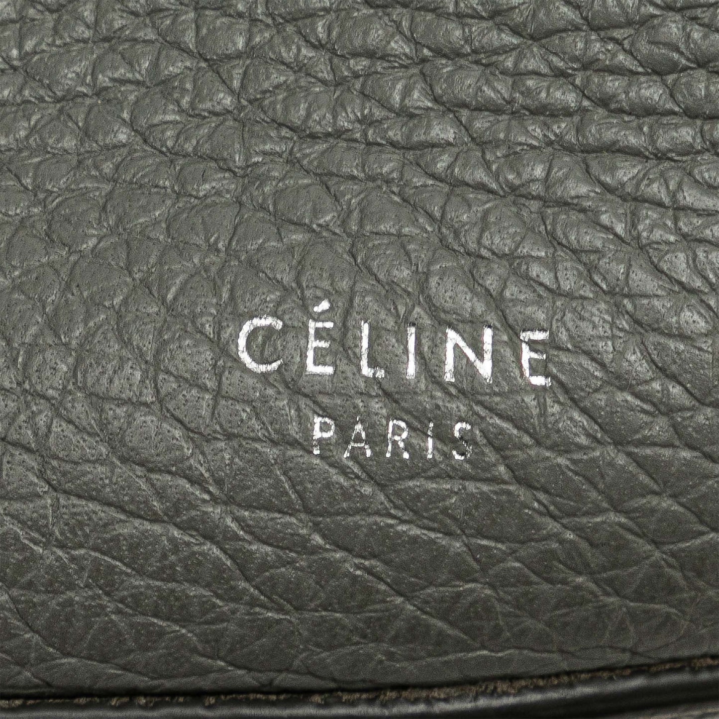 Celine Leather Big Bag Bucket