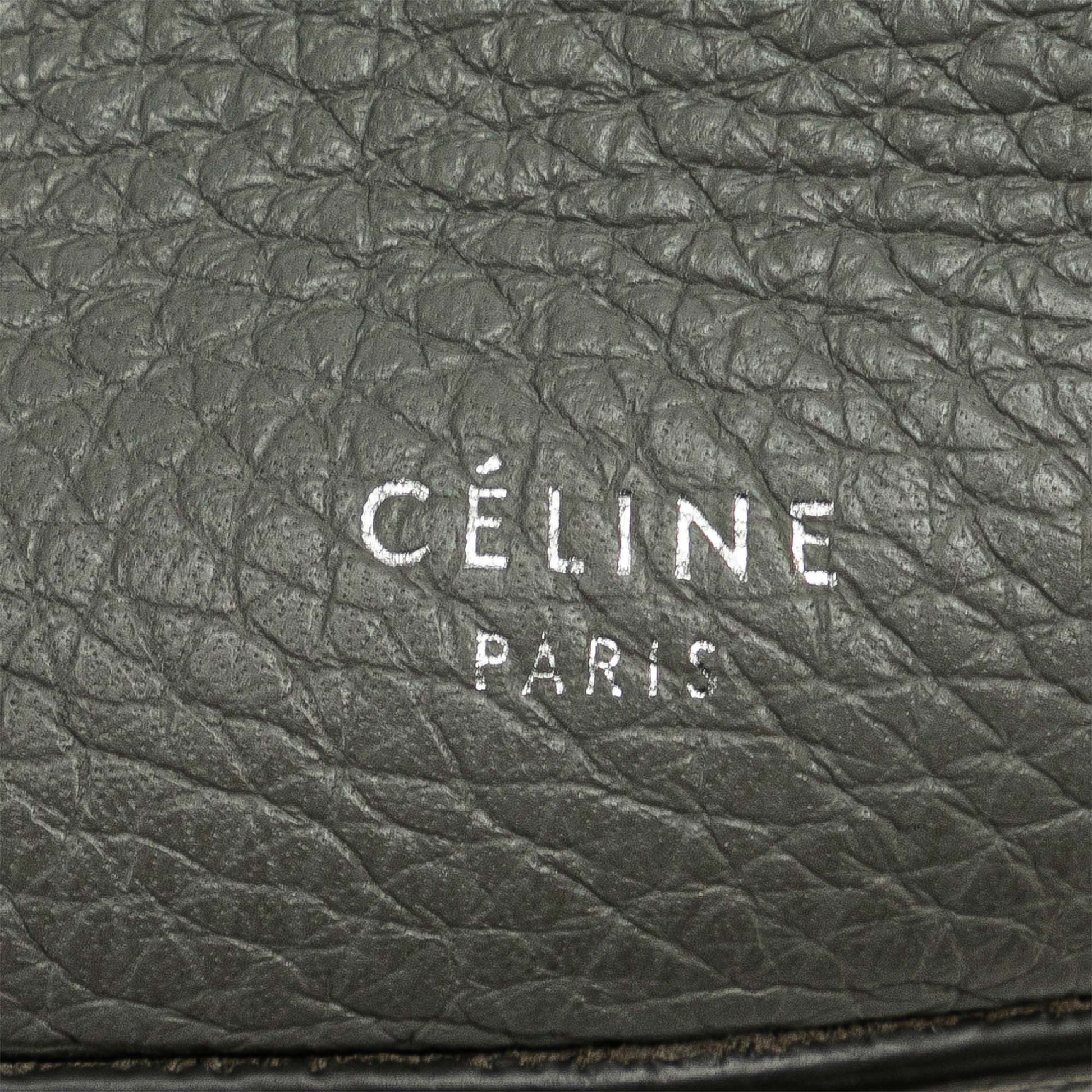 Celine Leather Big Bag Bucket