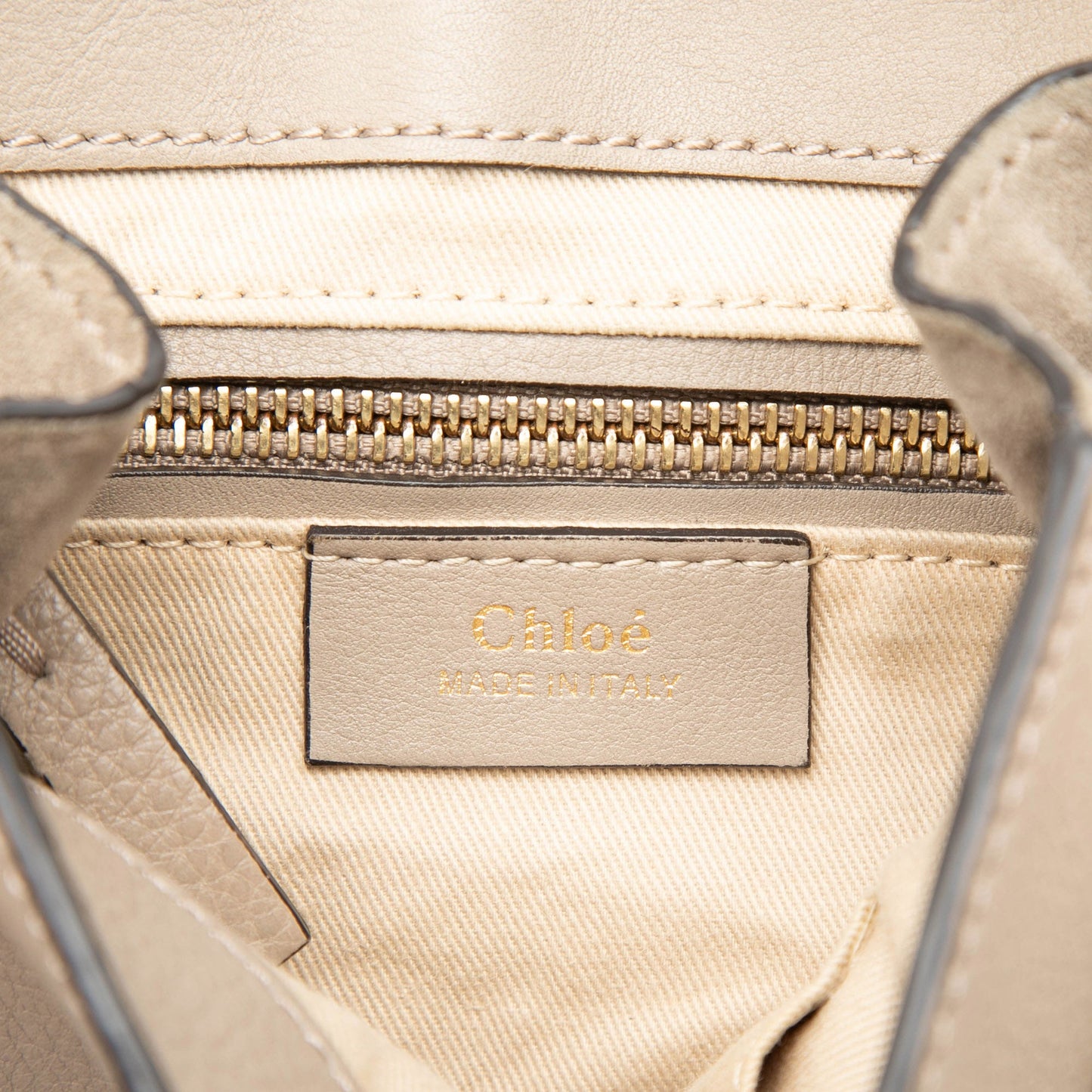 Chloé Small Calfskin and Suede Faye Backpack