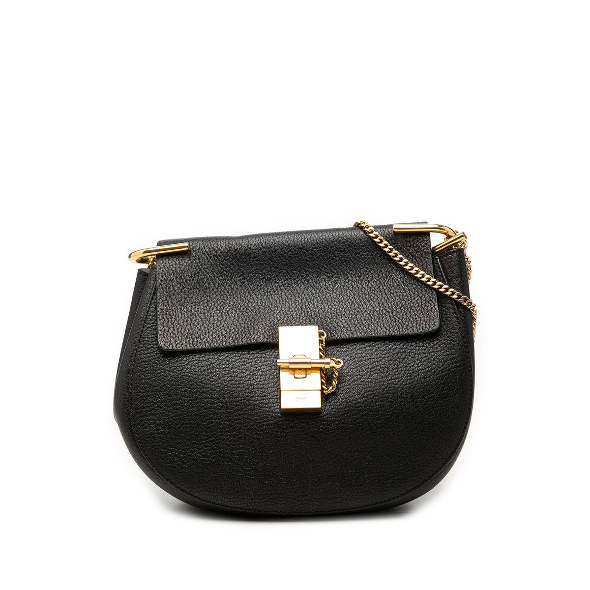 Chloé Small Leather Drew Crossbody
