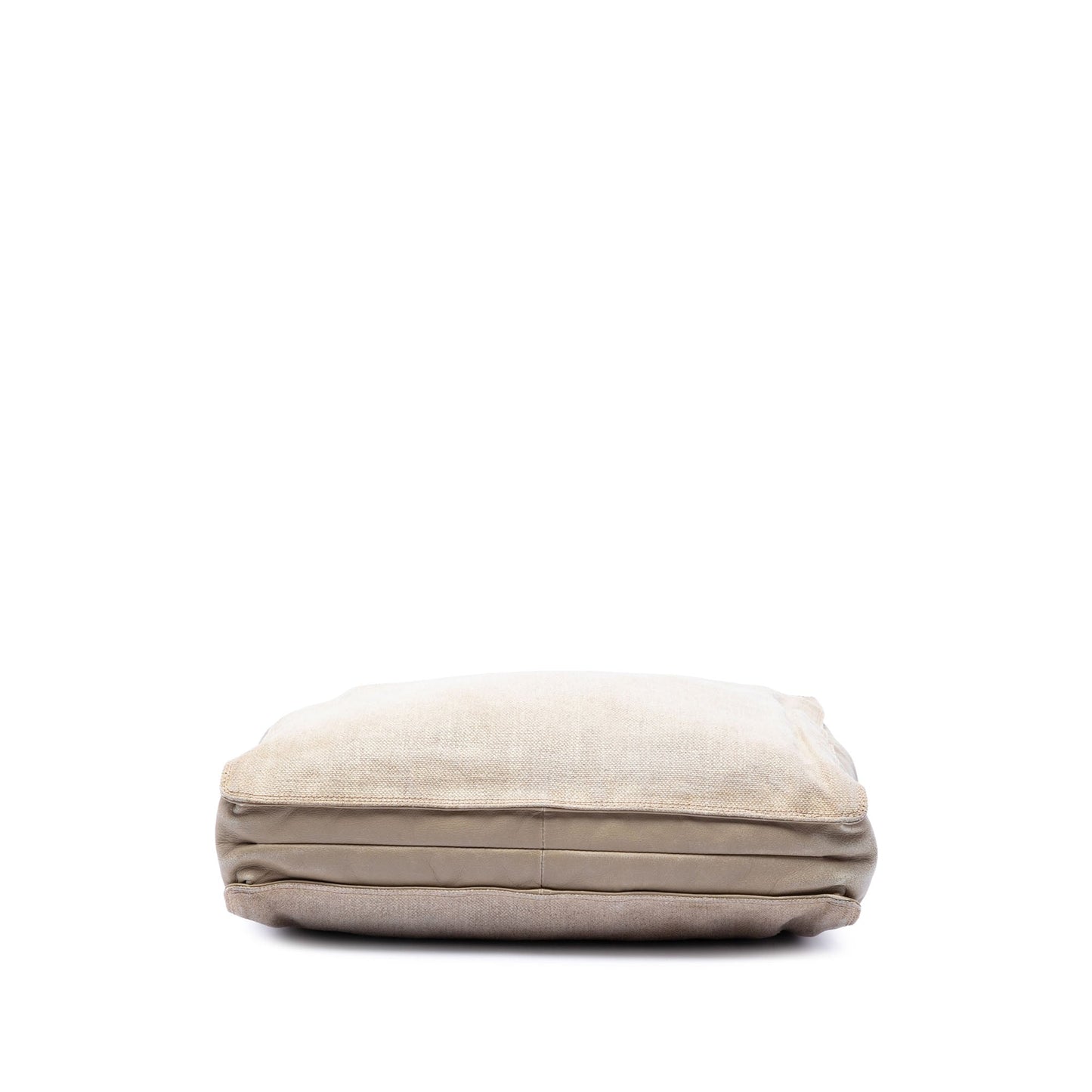 Chanel CC Canvas Wooden Handle Tote