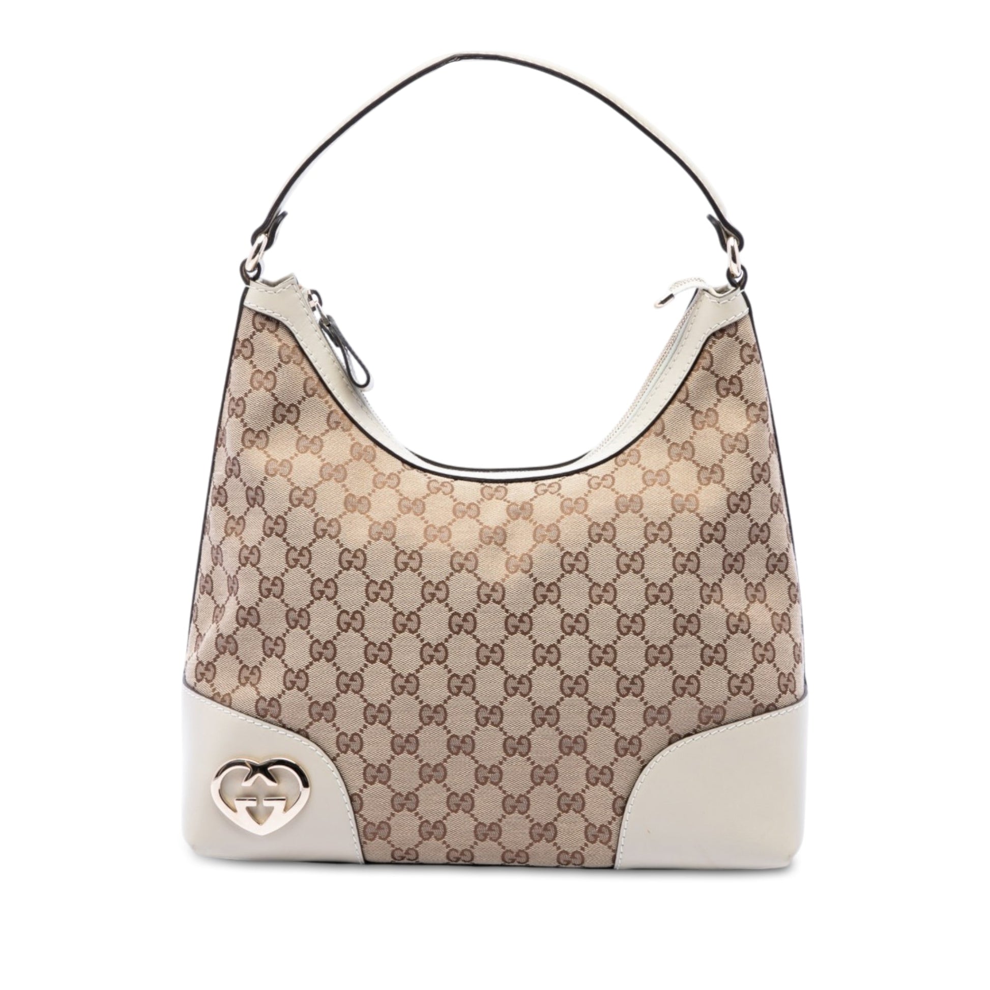 Gucci Medium GG Canvas Lovely Shoulder Bag