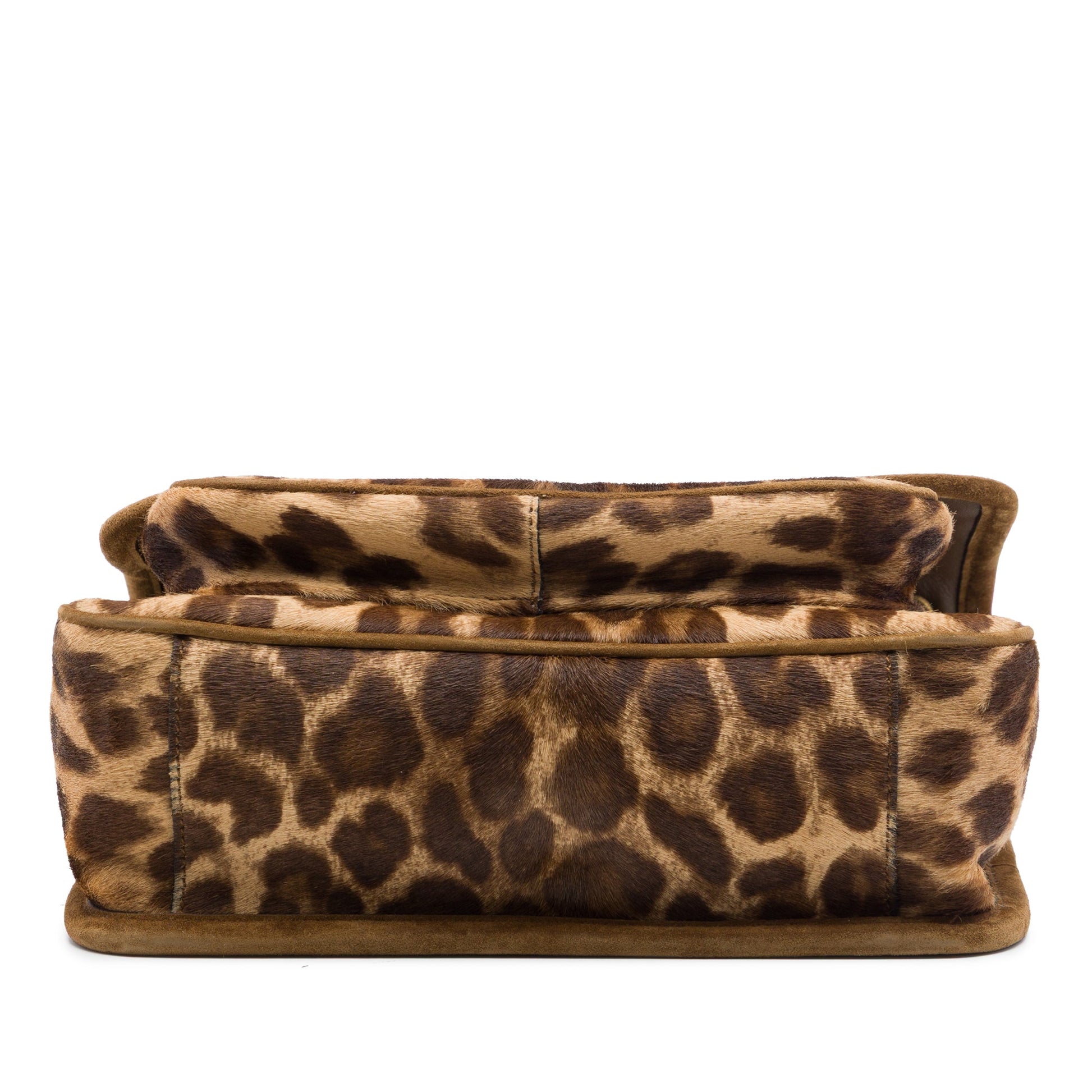 Saint Laurent Baby Pony Hair Leopard Print Niki