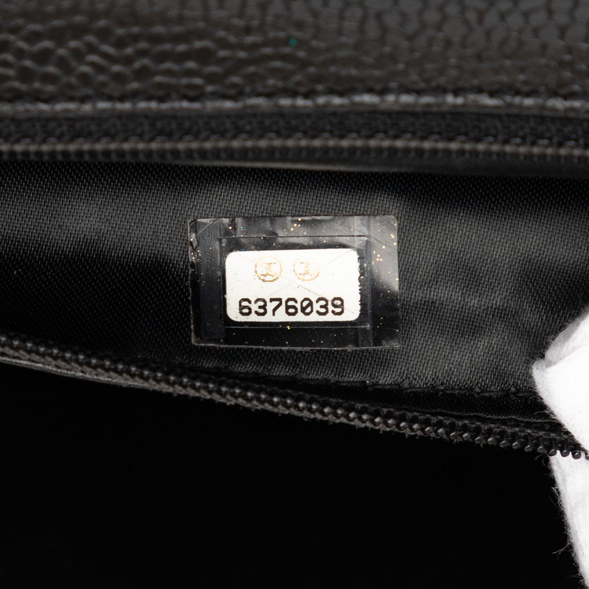 Chanel CC Quilted Caviar Kelly Top Handle Bag