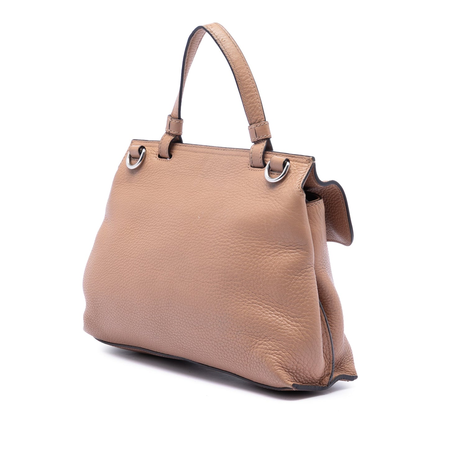 Gucci Small Calfskin Bamboo Daily Satchel