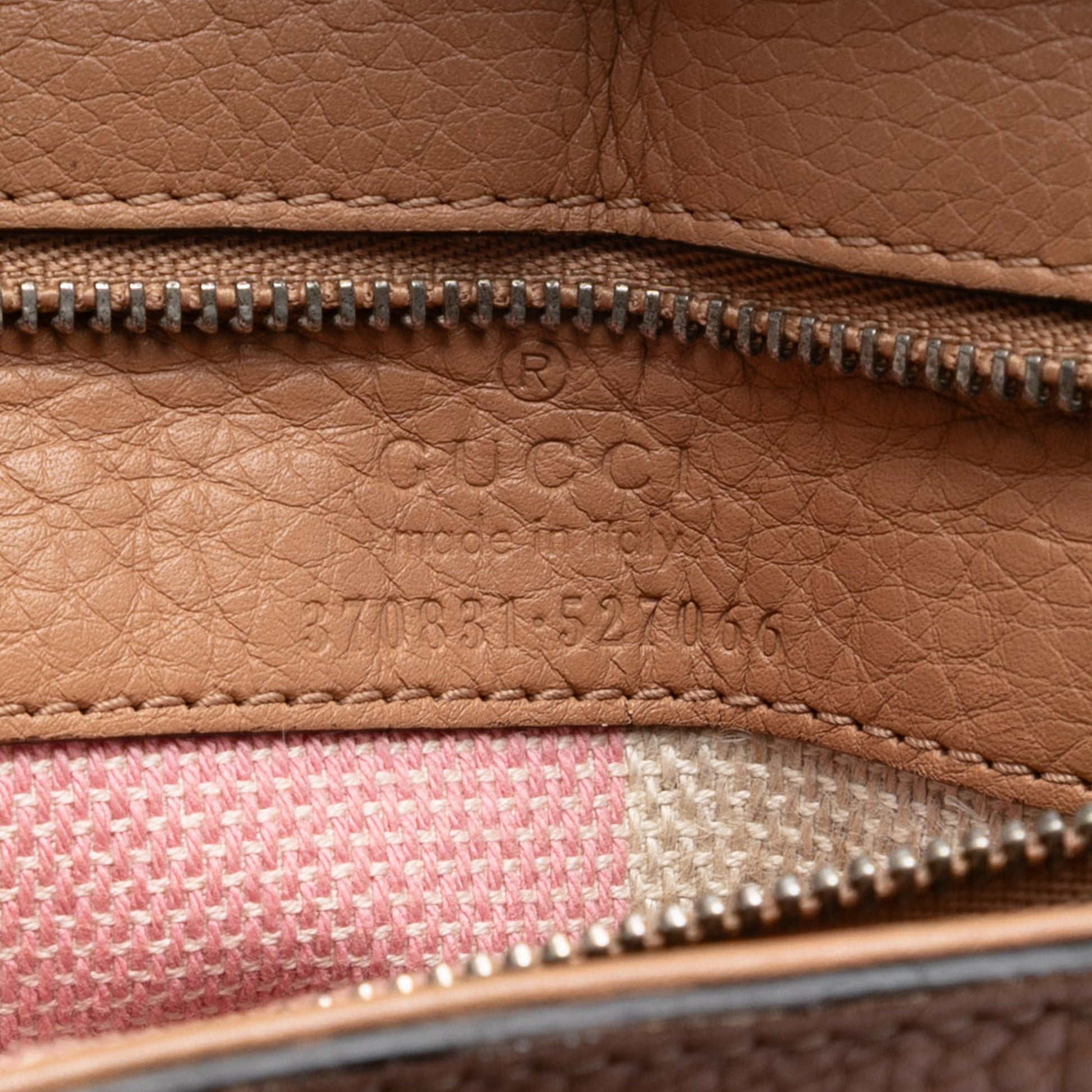 Gucci Small Calfskin Bamboo Daily Satchel