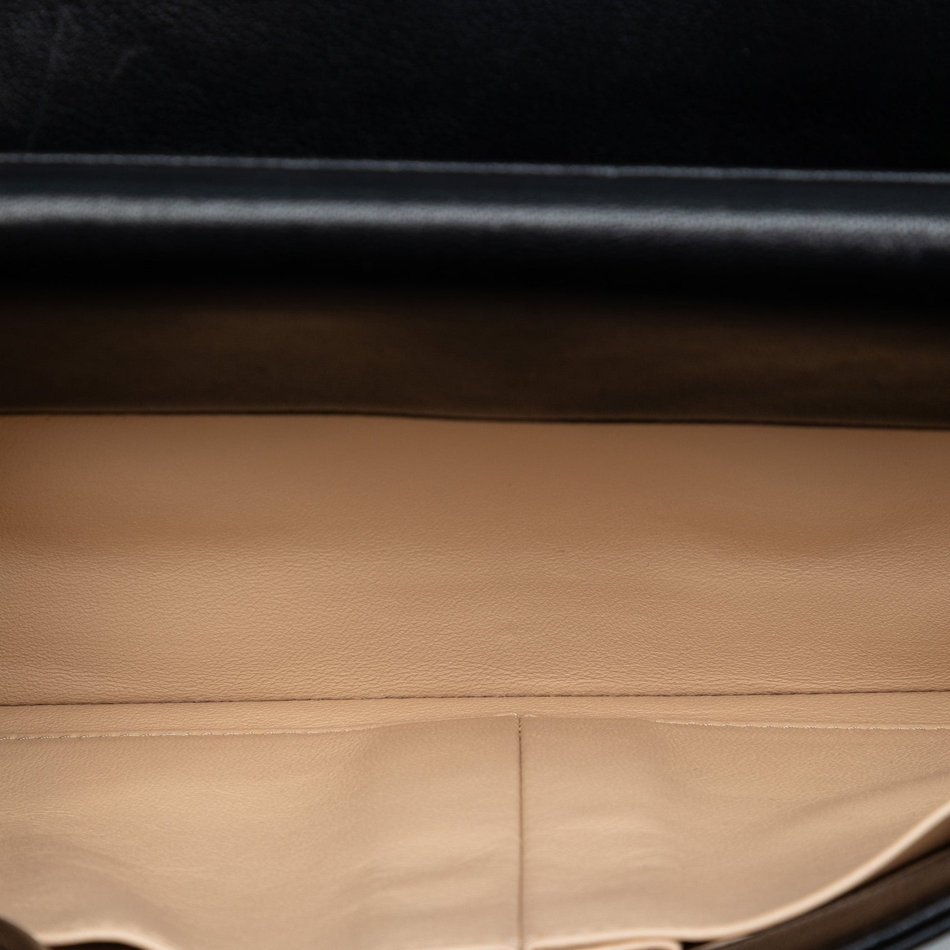 Chevron Sheepskin Subtle Clutch