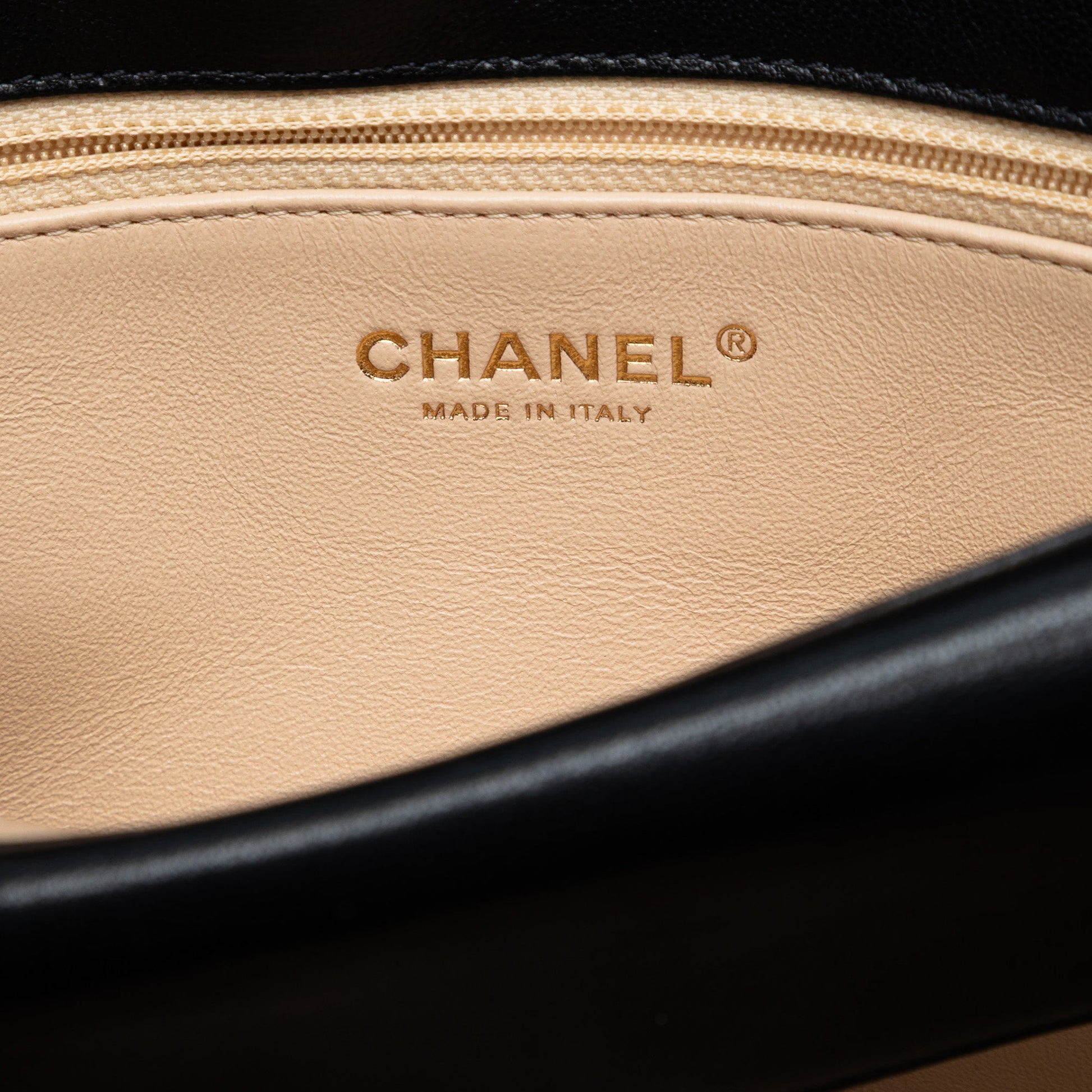 Chevron Sheepskin Subtle Clutch