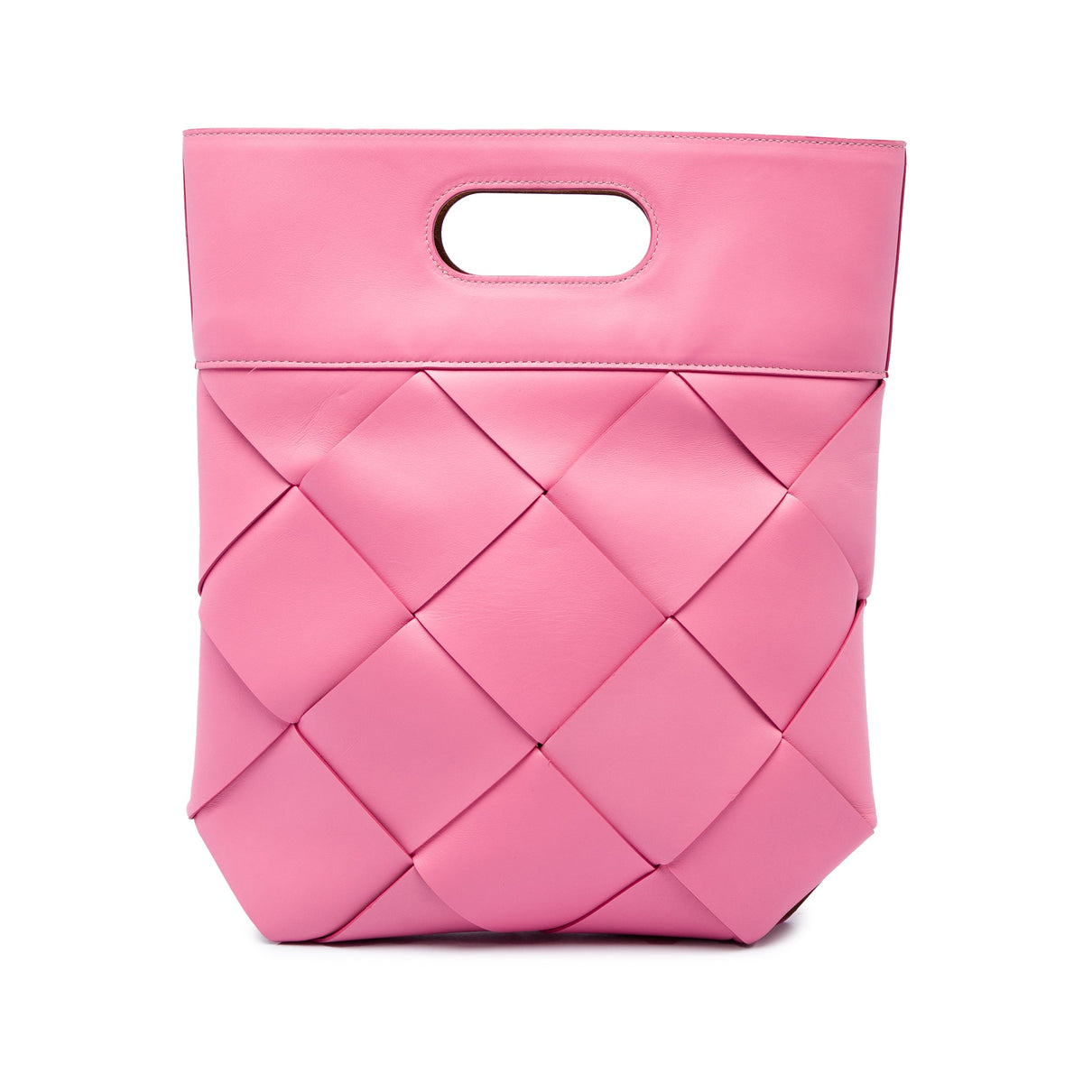 Bottega Veneta Medium Leather Maxi Intrecciato Slip Tote