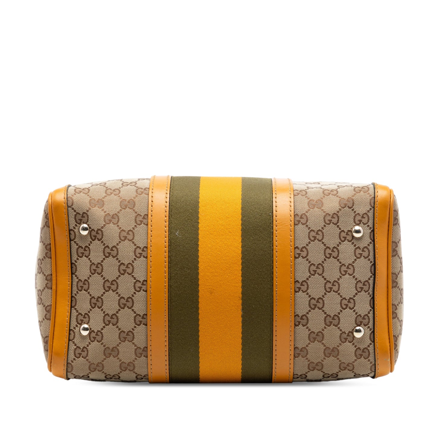Gucci Medium GG Canvas Web Joy Boston Bag