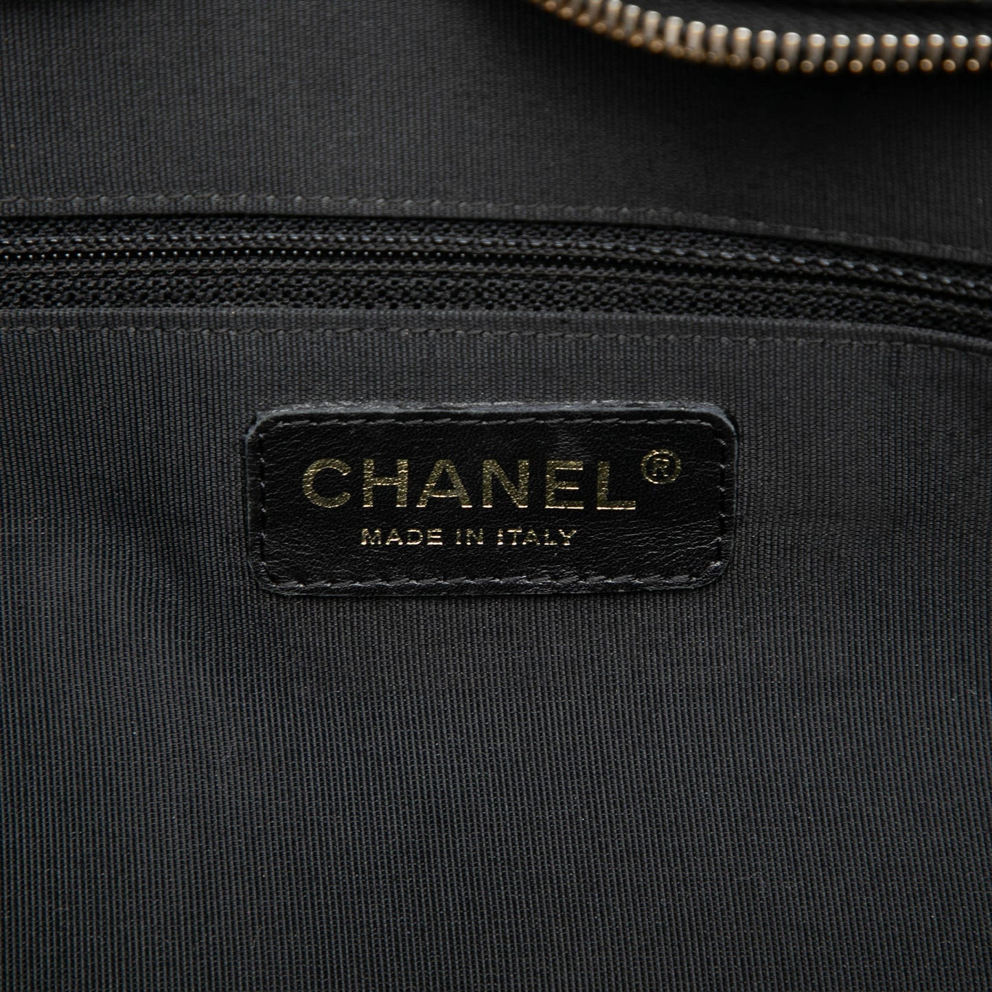 Chanel Large CC Quilted Caviar Bowler Bag