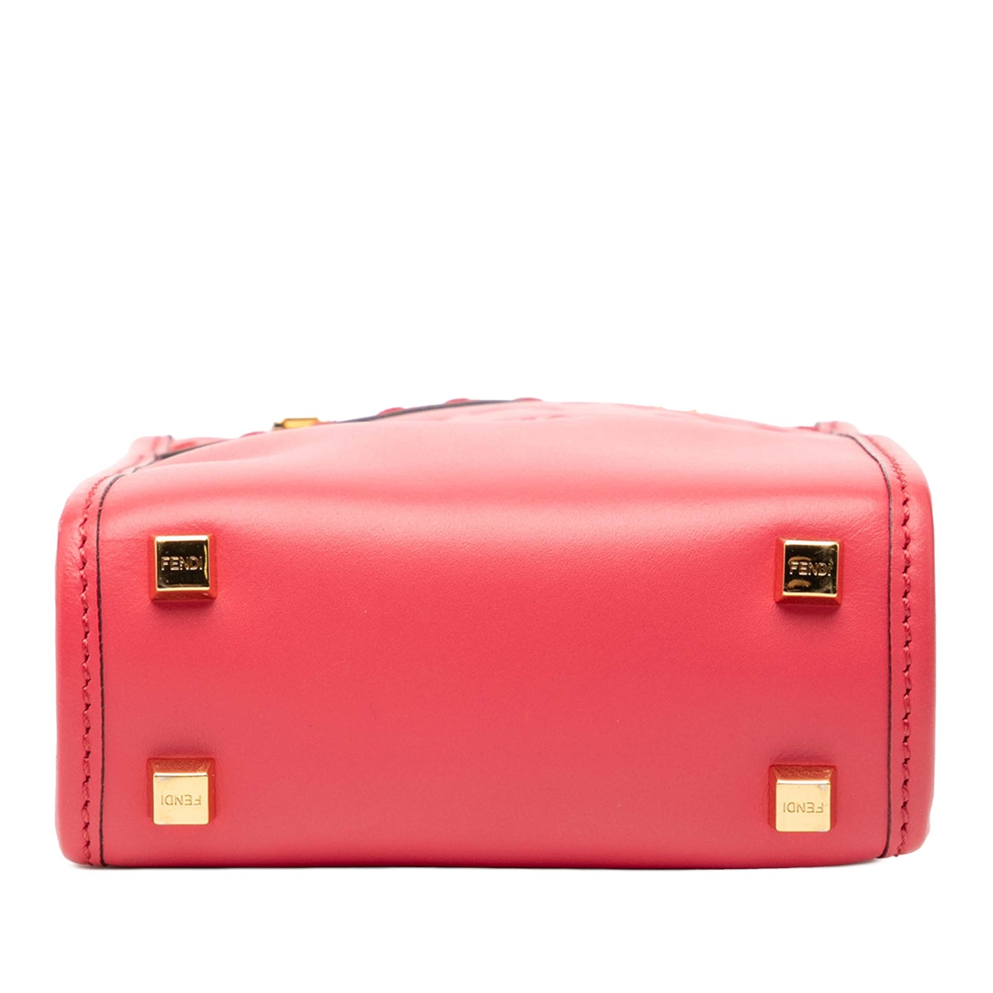 Fendi Mini Leather Sunshine Shopper Tote