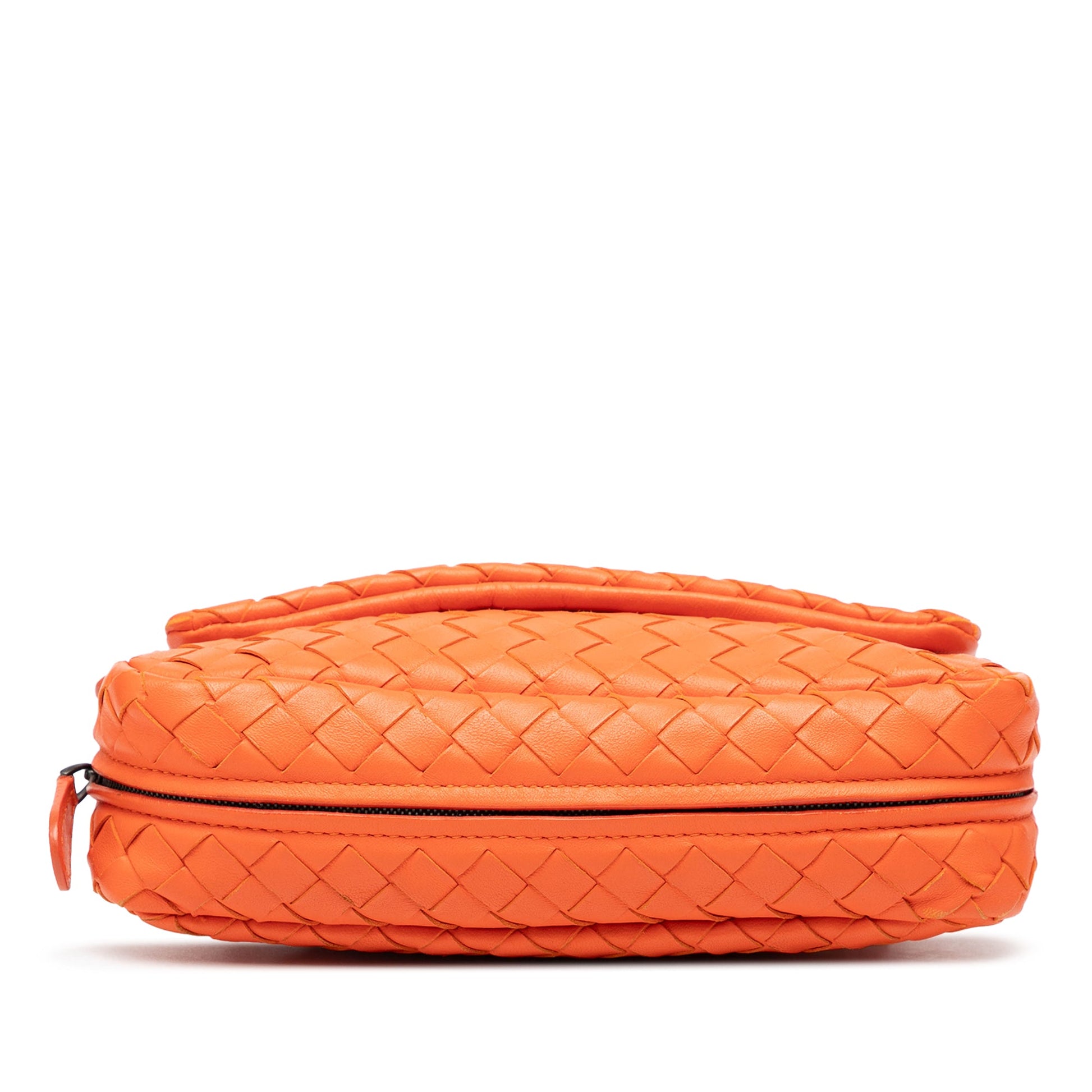 Bottega Veneta Mini Nappa Intrecciato Expandable Chain Flap Crossbody