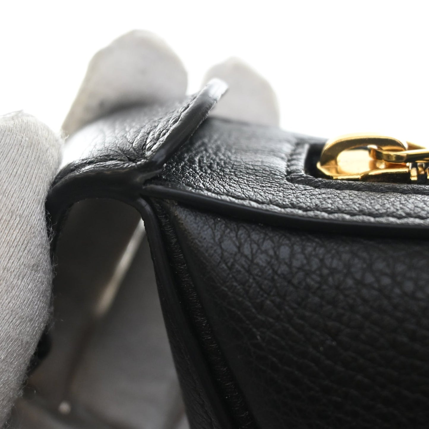 Celine Medium Supple Grained Calfskin Heloise Shoulder Bag
