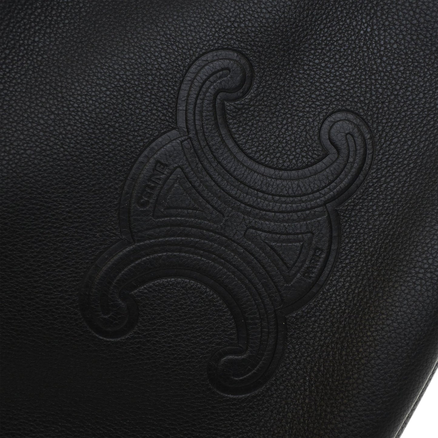 Celine Medium Supple Grained Calfskin Heloise Shoulder Bag
