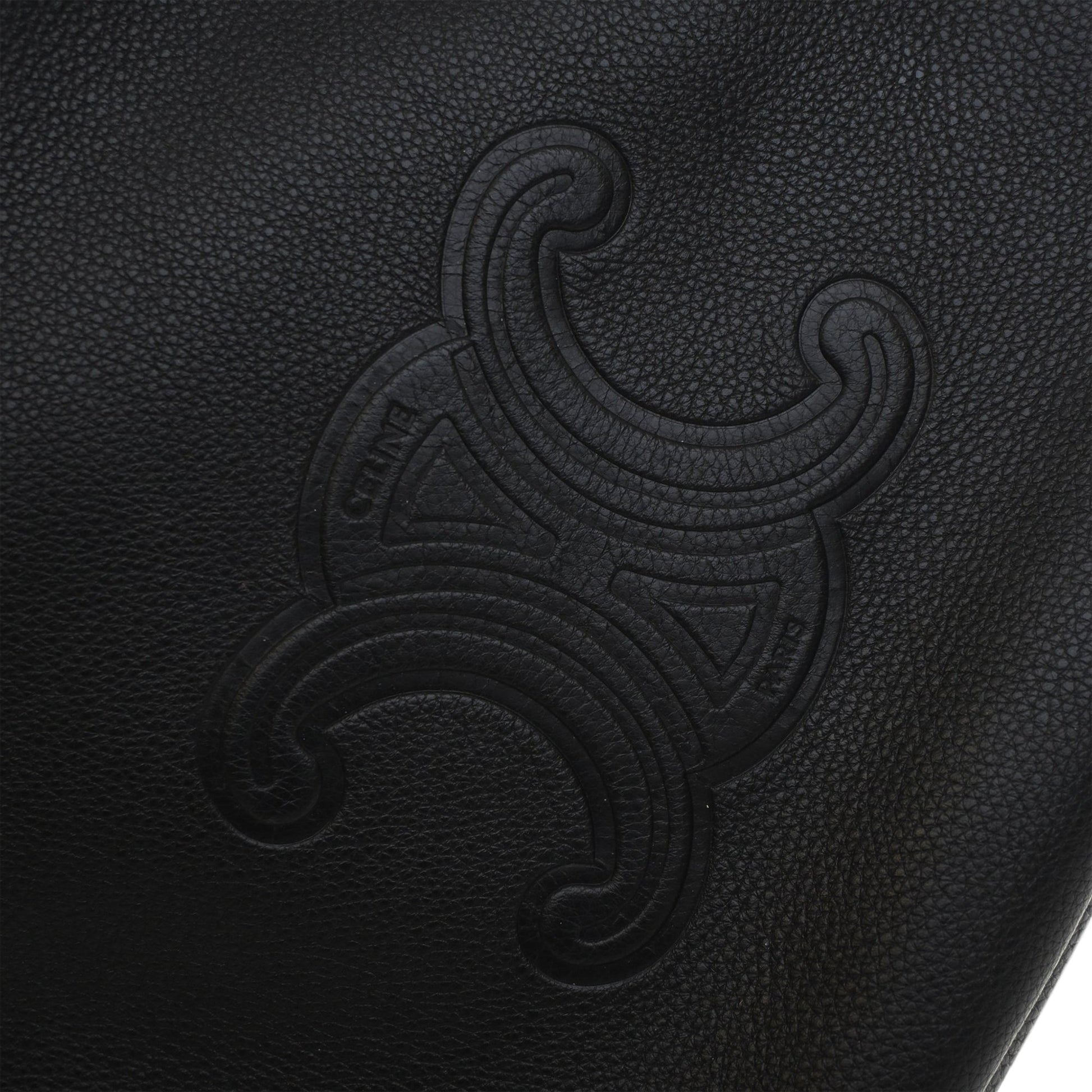 Celine Medium Supple Grained Calfskin Heloise Shoulder Bag