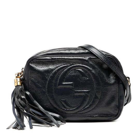 Gucci Patent Soho Disco Crossbody