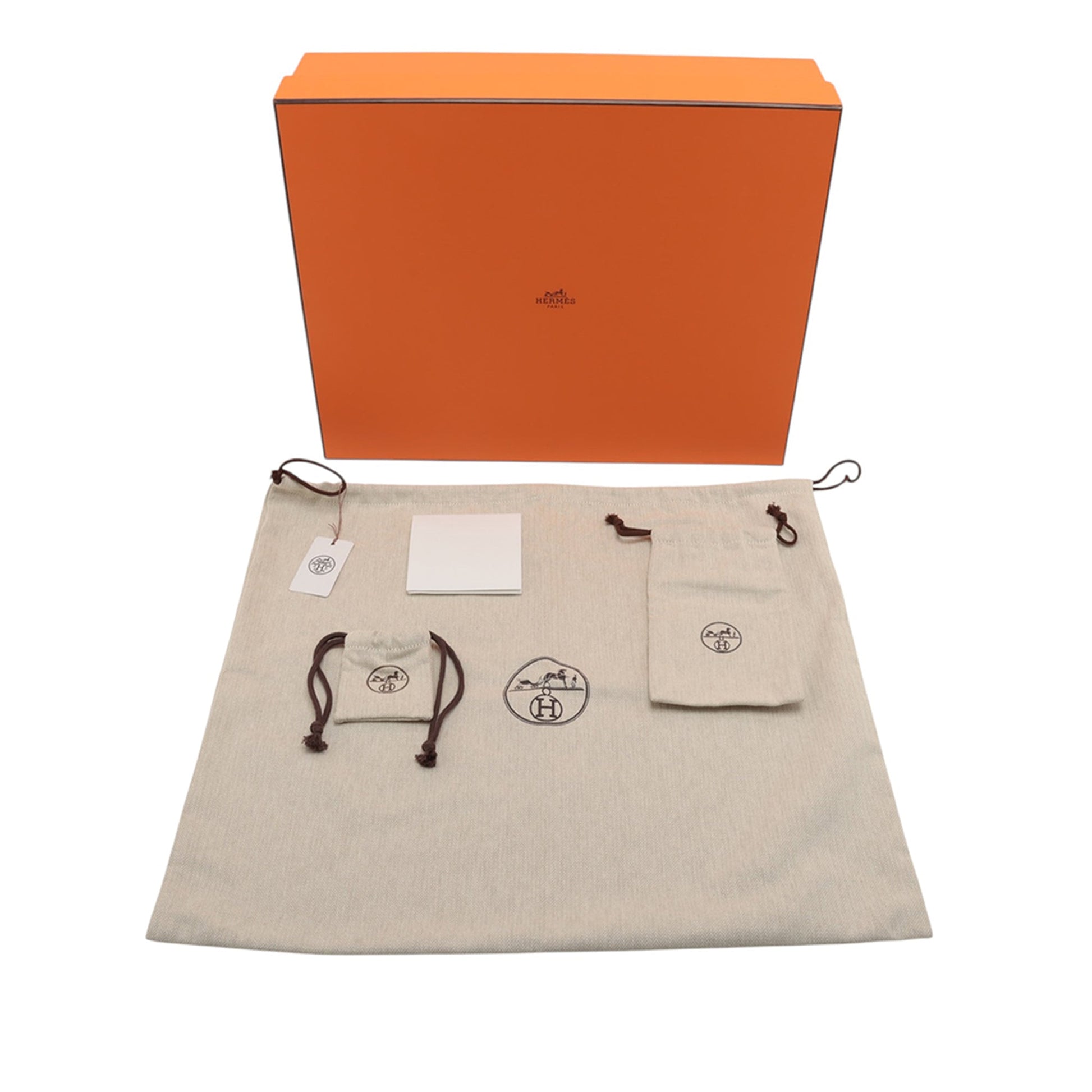 Hermès Togo Victoria Light Briefcase