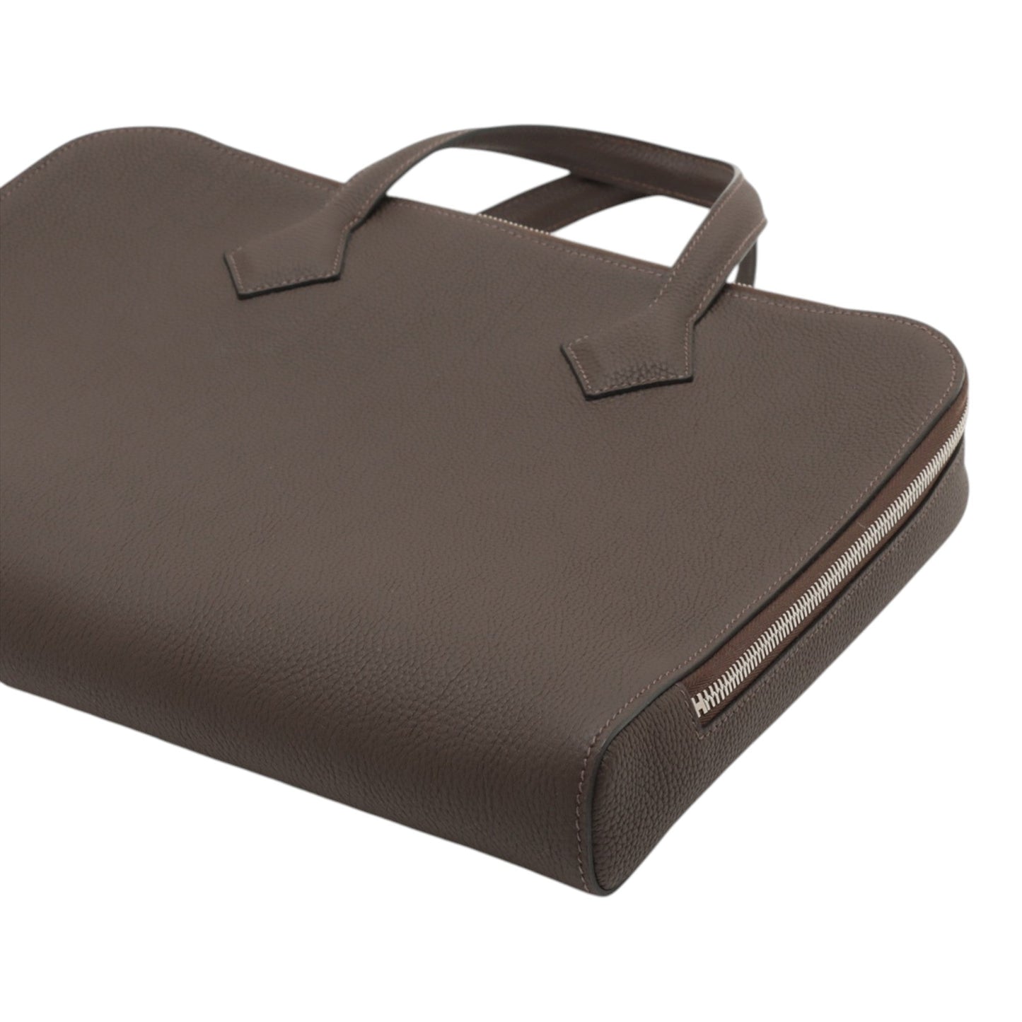Hermès Togo Victoria Light Briefcase