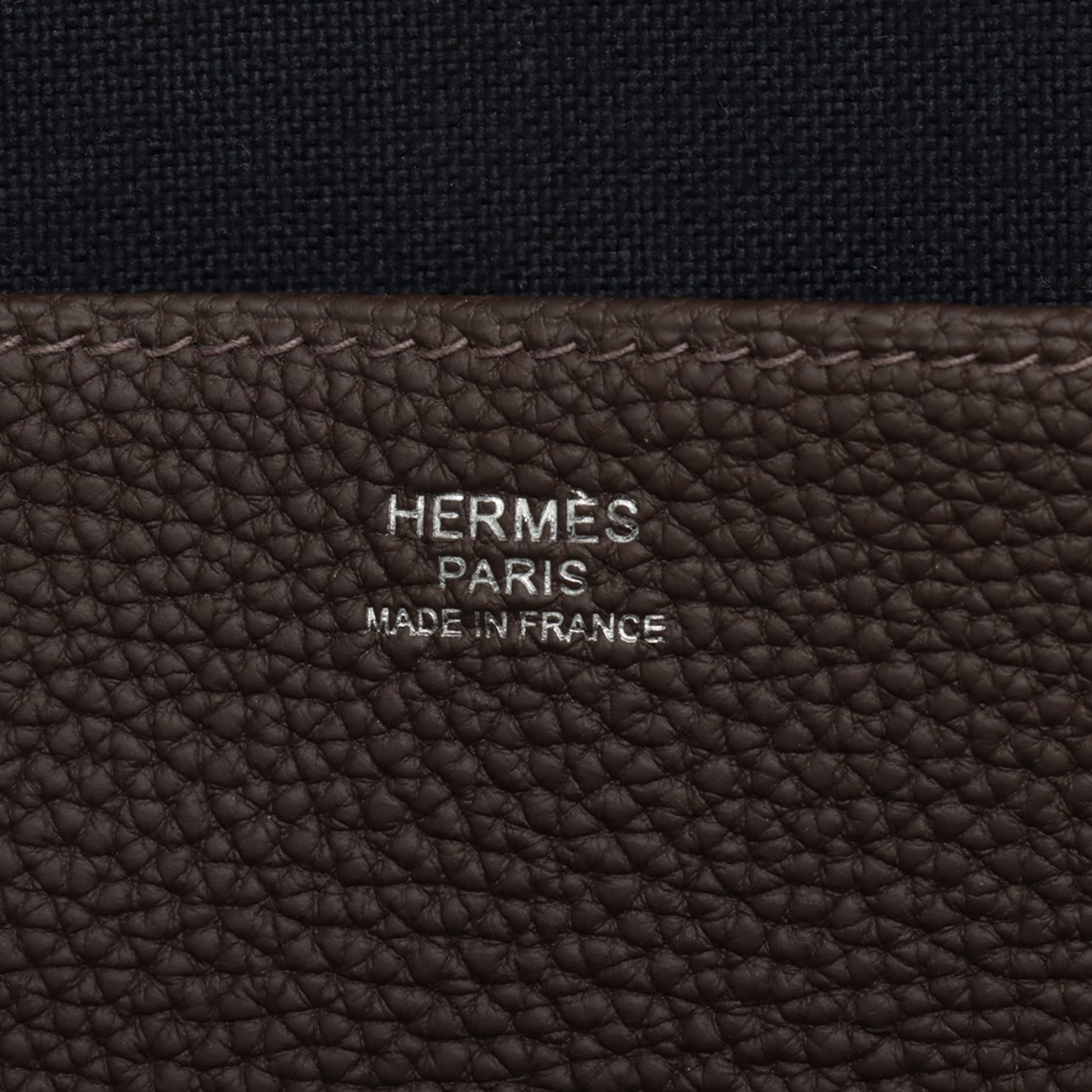 Hermès Togo Victoria Light Briefcase
