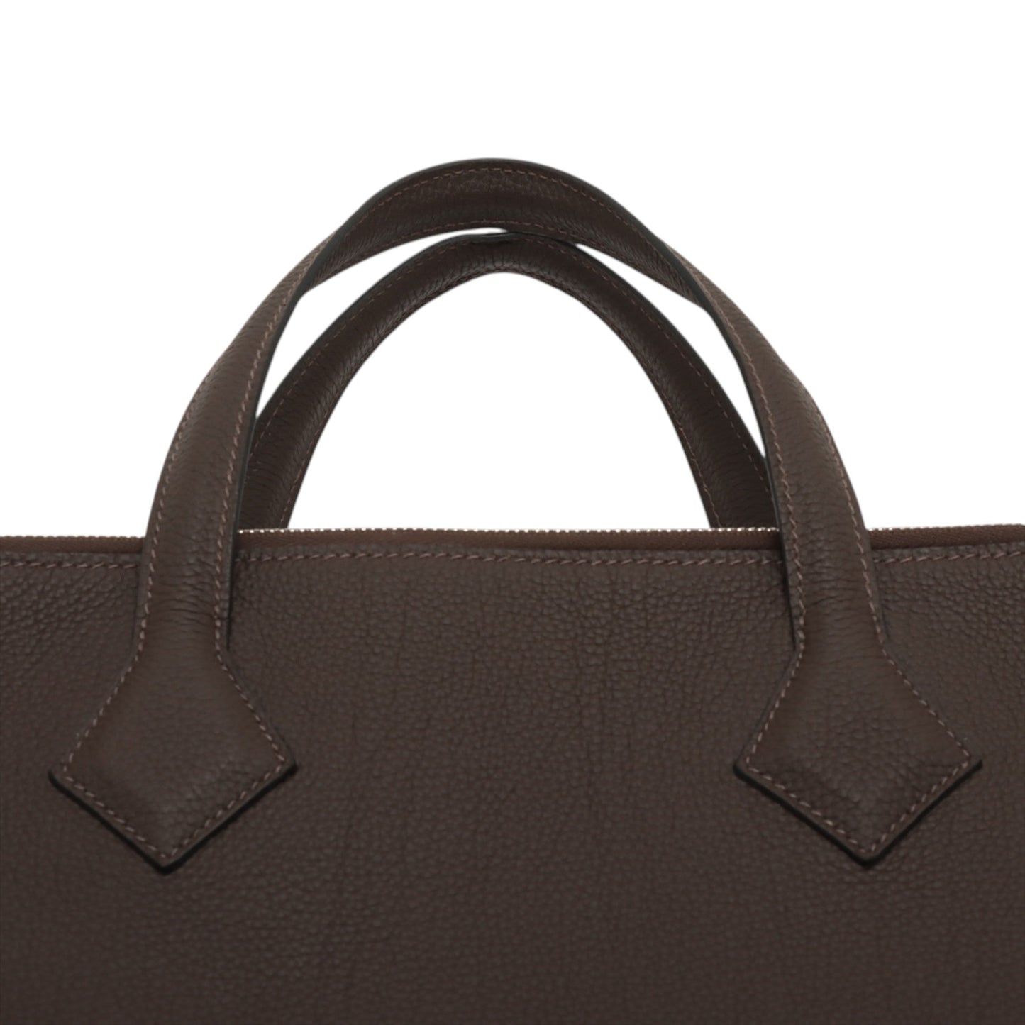 Hermès Togo Victoria Light Briefcase