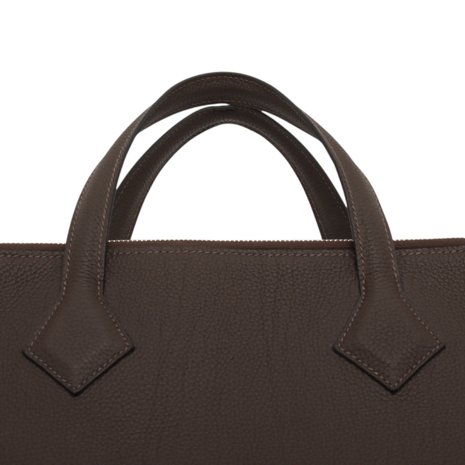 Hermès Togo Victoria Light Briefcase
