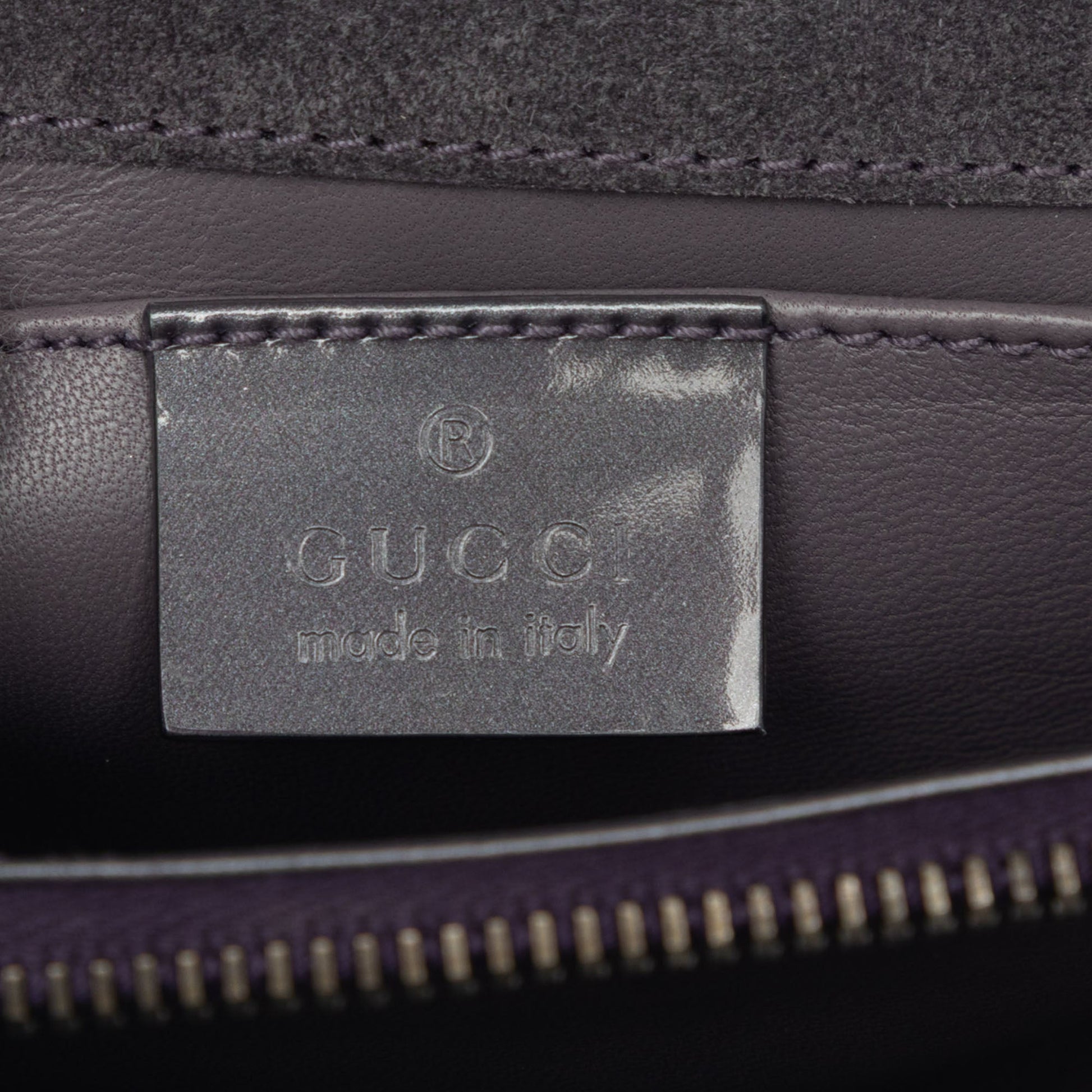 Gucci Patent Shoulder Bag
