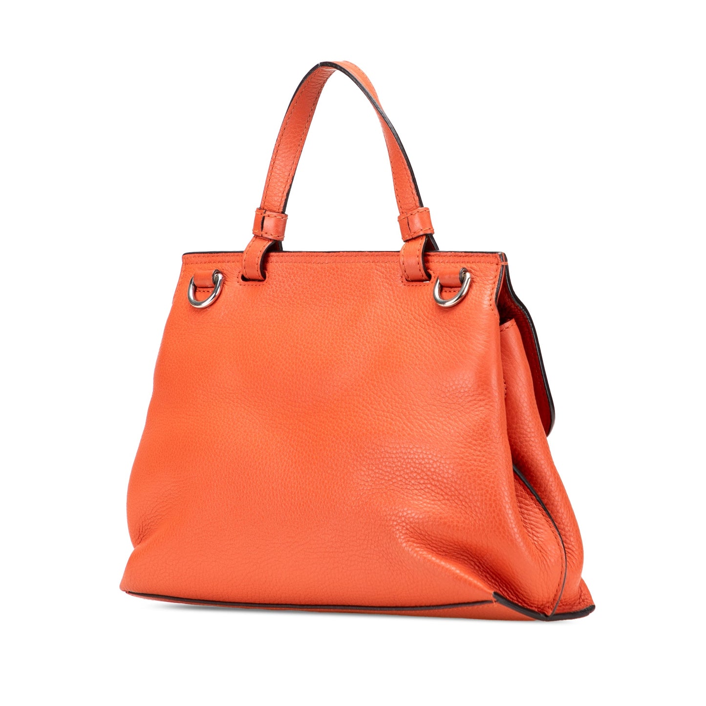 Gucci Small Calfskin Bamboo Daily Satchel