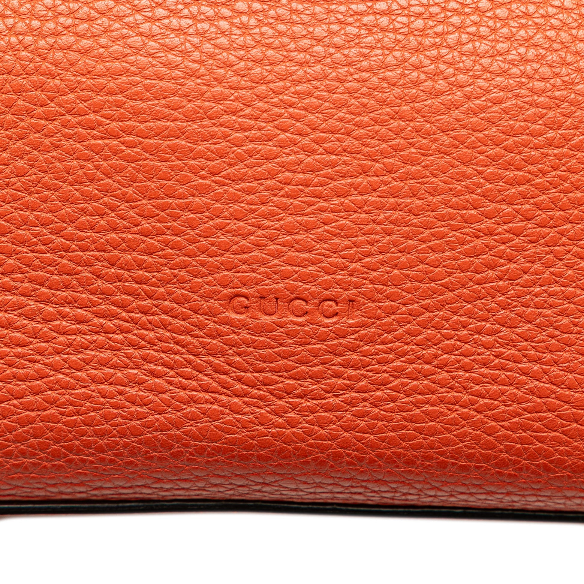Gucci Small Calfskin Bamboo Daily Satchel