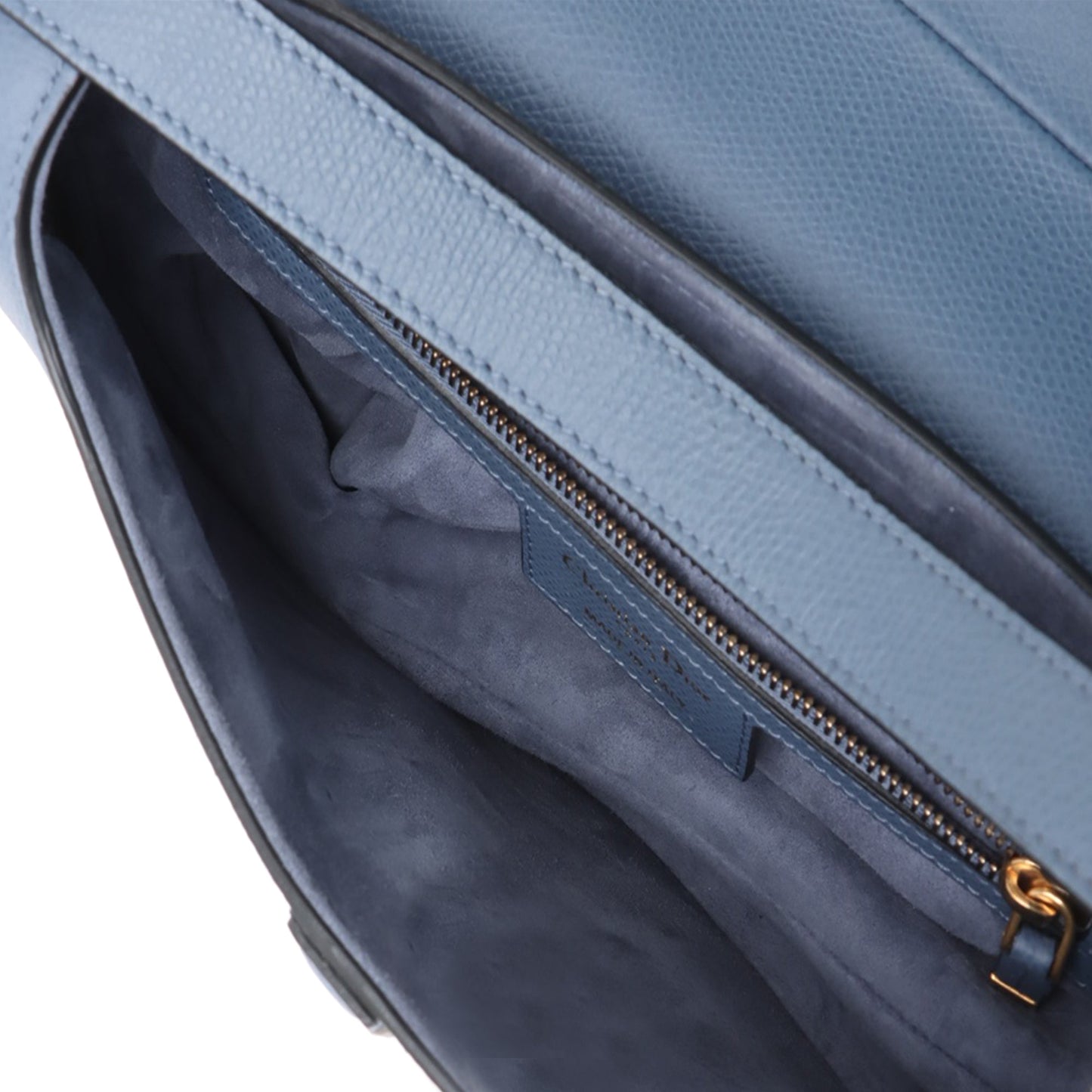 Dior Leather Saddle Bag