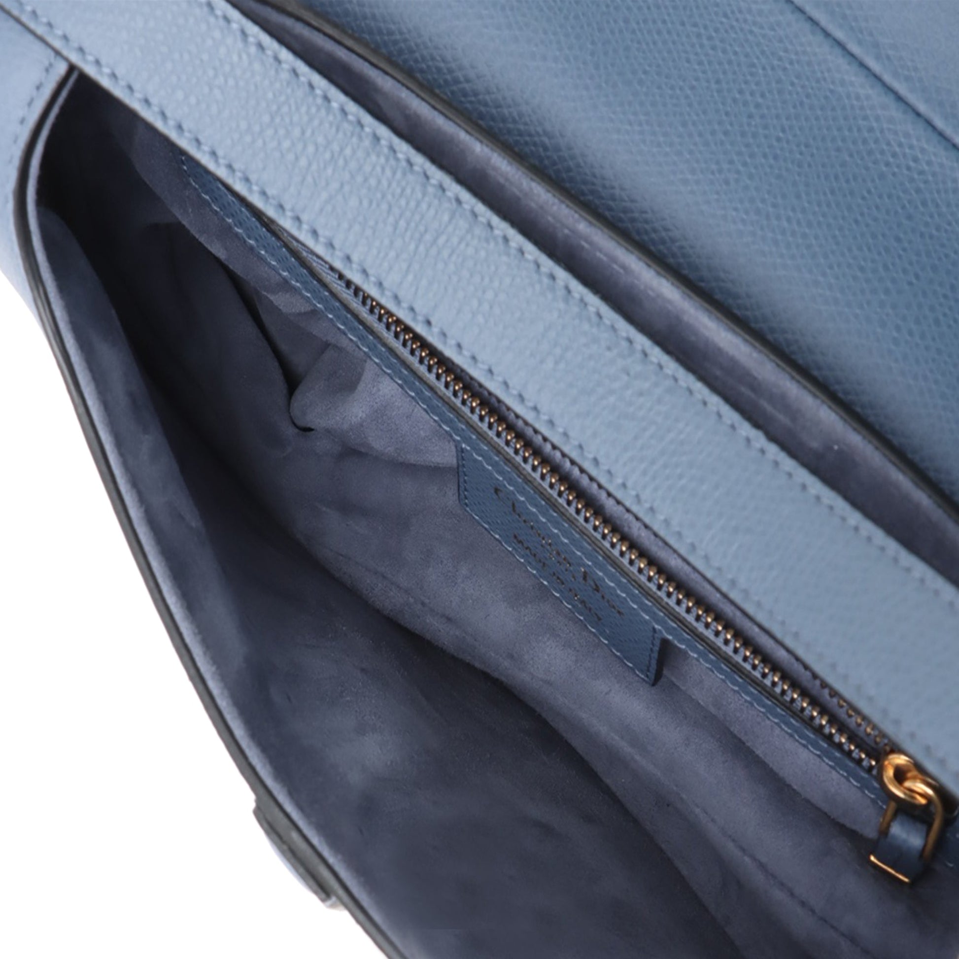 Dior Leather Saddle Bag