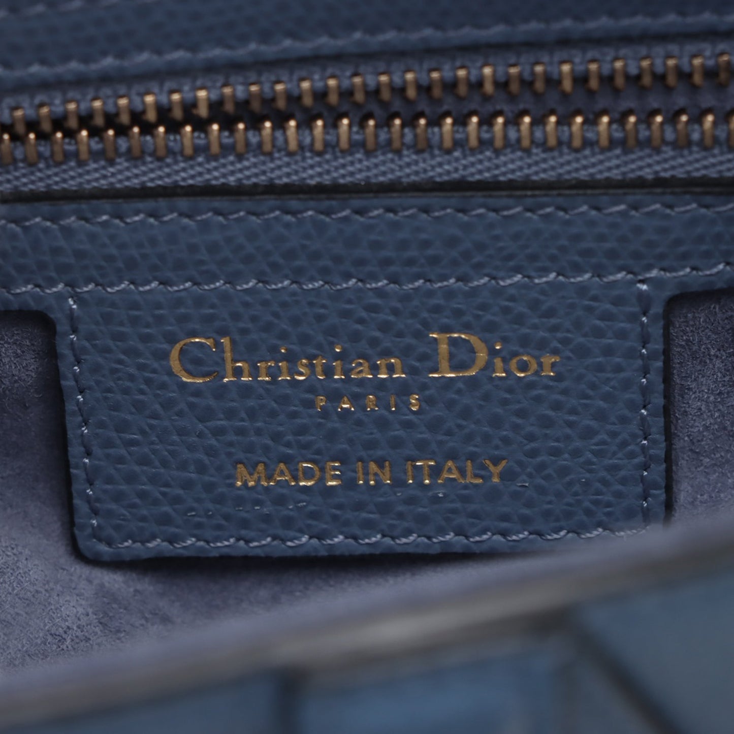 Dior Leather Saddle Bag
