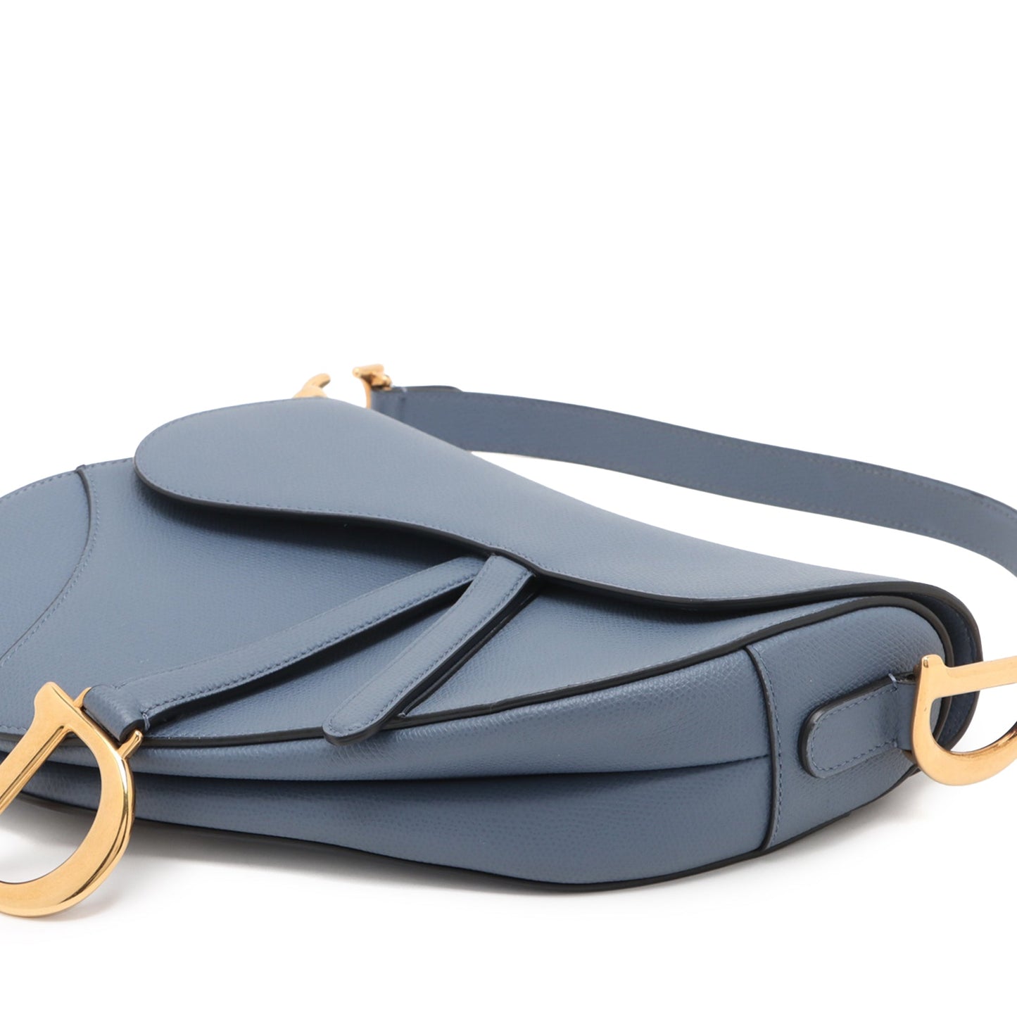 Dior Leather Saddle Bag