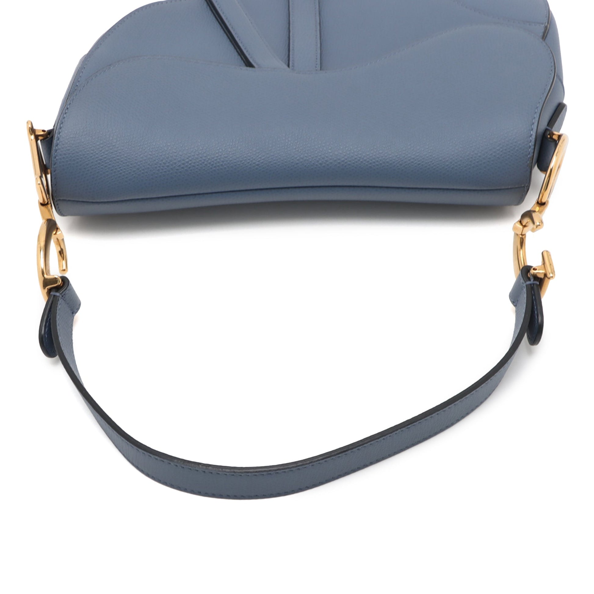Dior Leather Saddle Bag