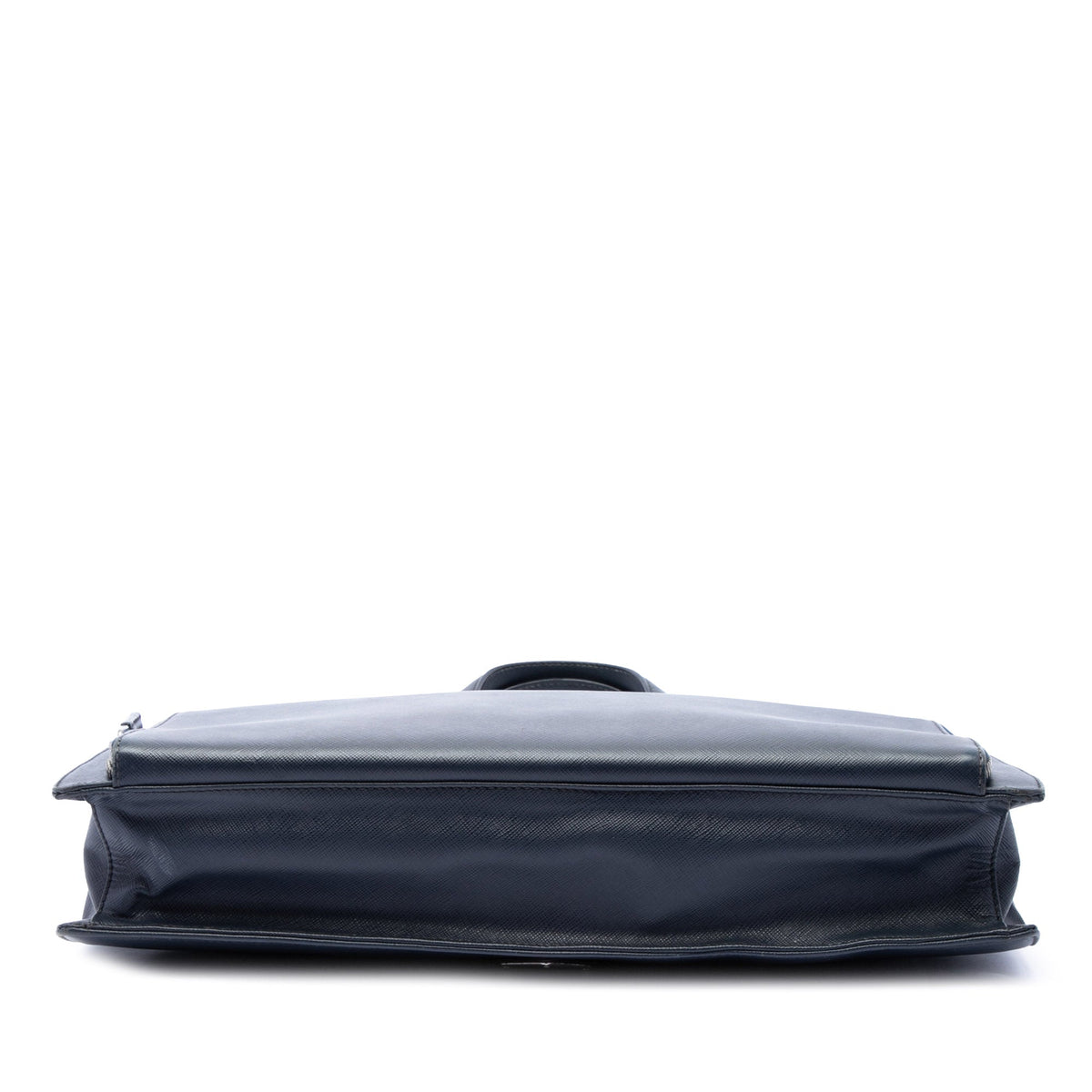 Prada Saffiano Travel Briefcase — Blue